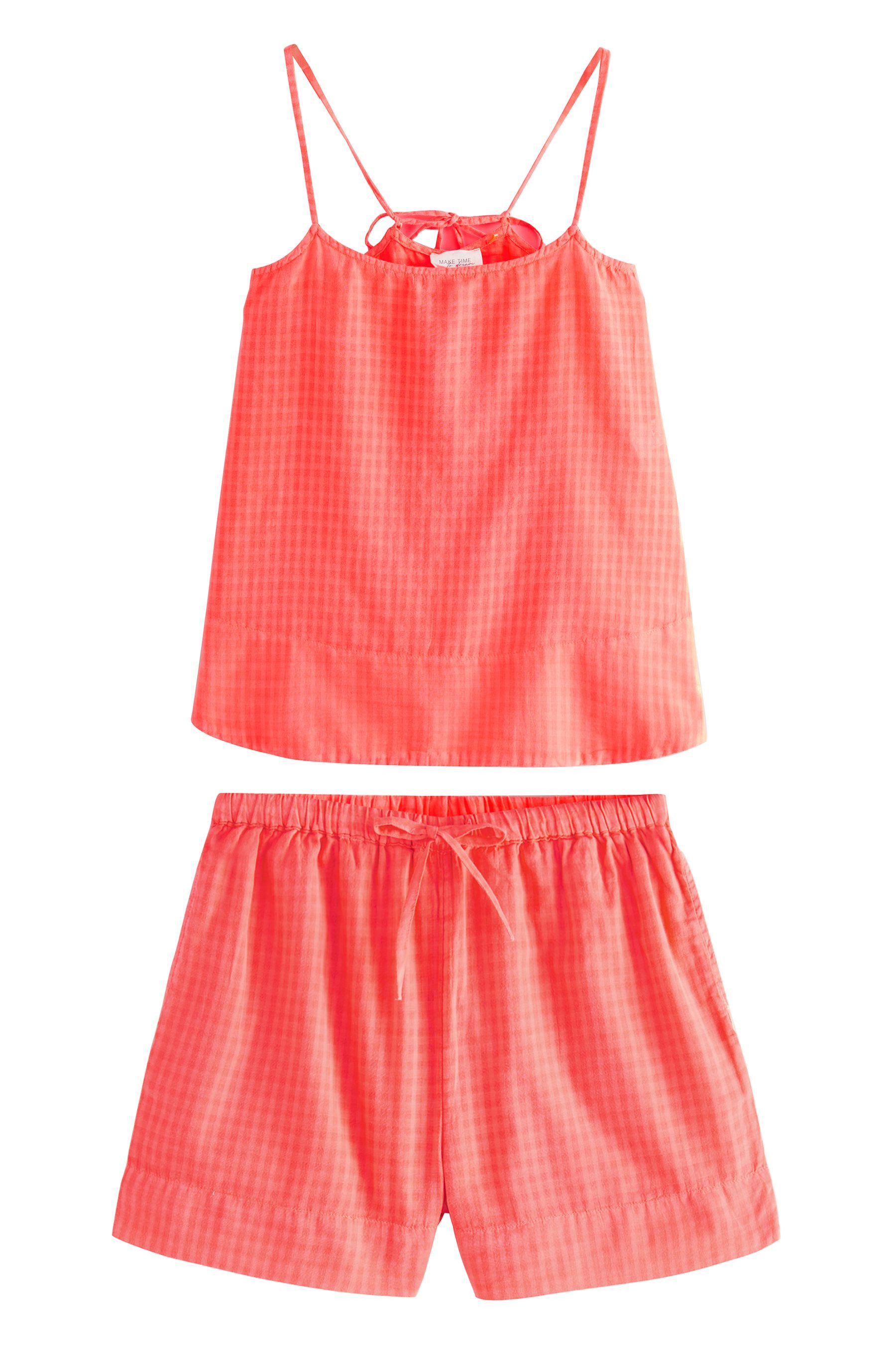 Next Pyjama Kurzer Schlafanzug mit Camisole günstig online kaufen