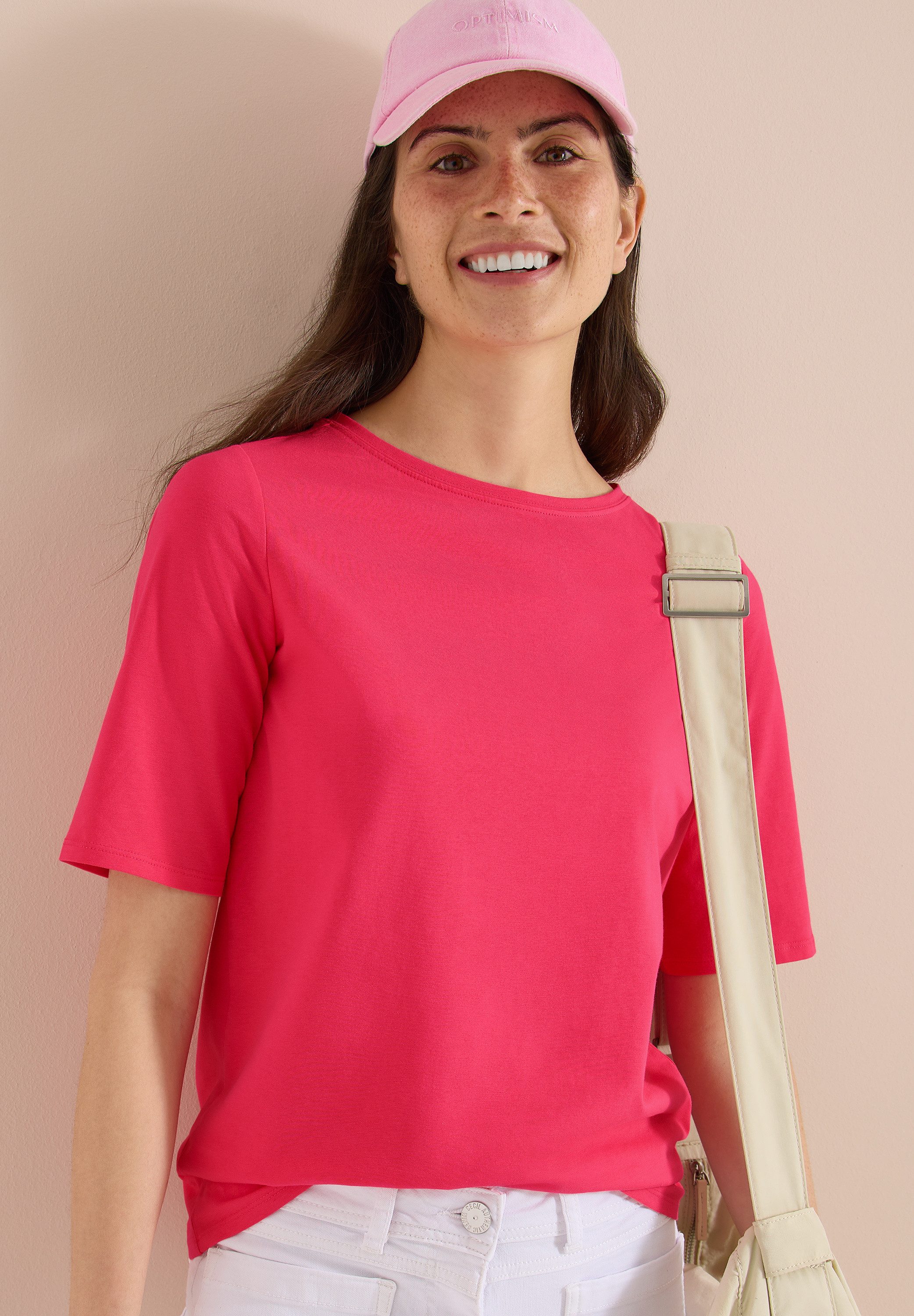 CECIL T-Shirt mit U-Boot-Ausschnitt