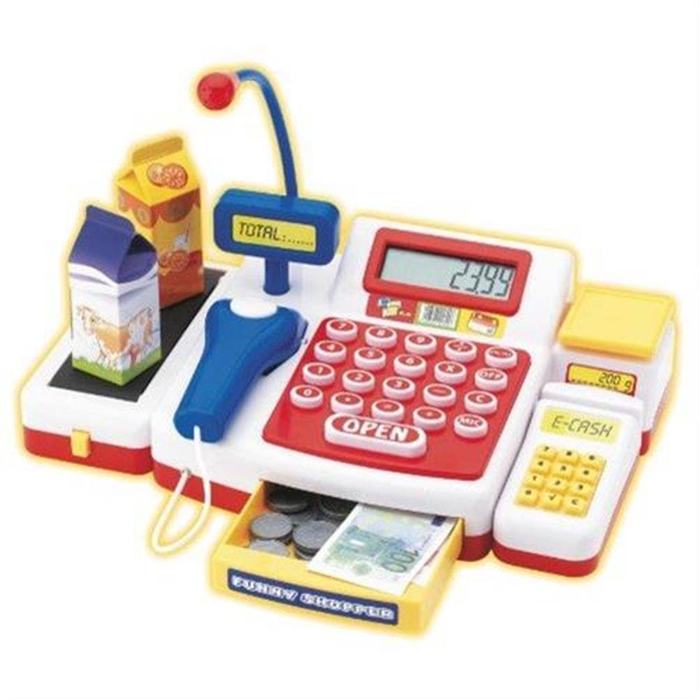 SIMBA Spielkasse Supermarktkasse mit Scanner