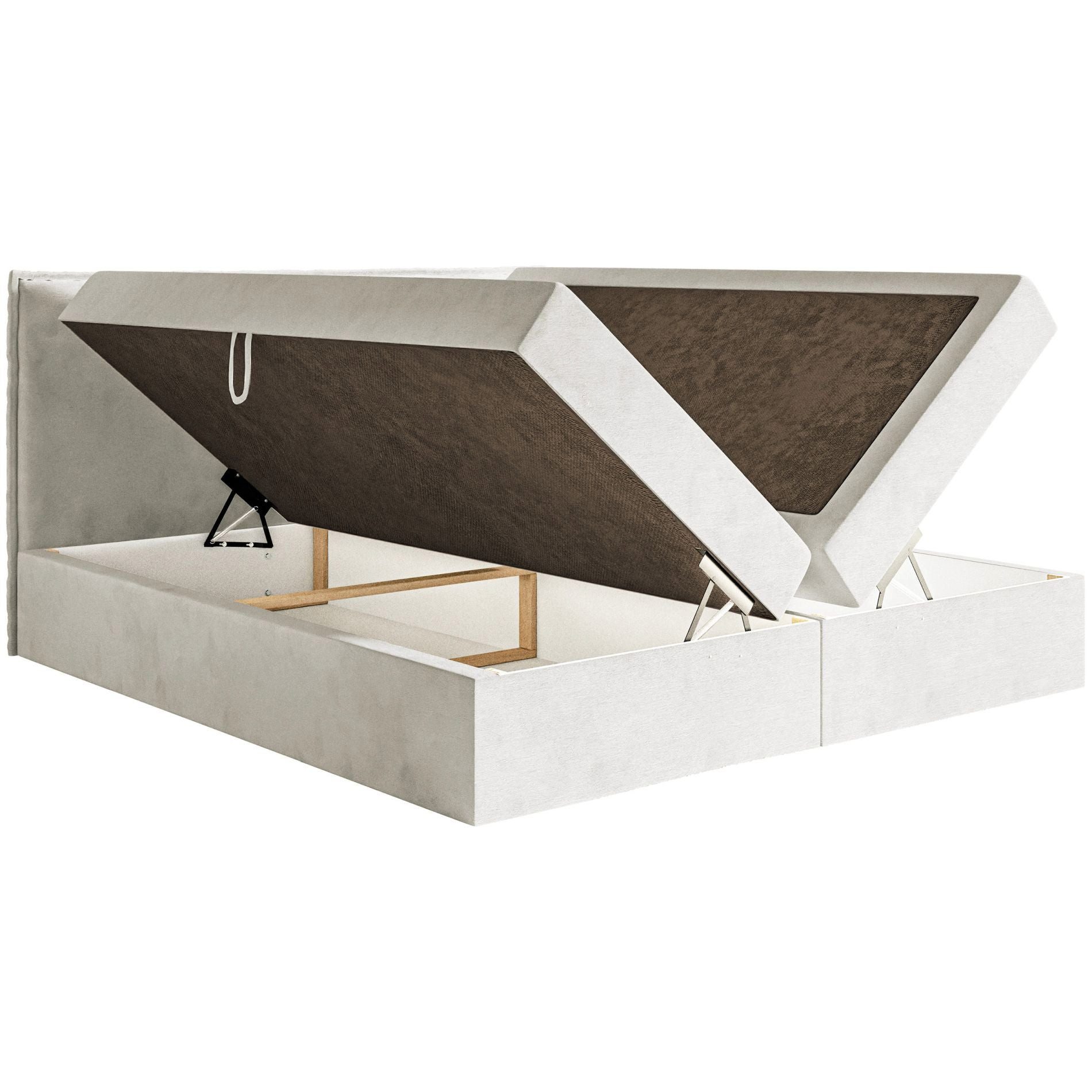Selsey Boxbett SOFTIE, mit Bettkasten und Topper, Bonnell-Federkernmatratze
