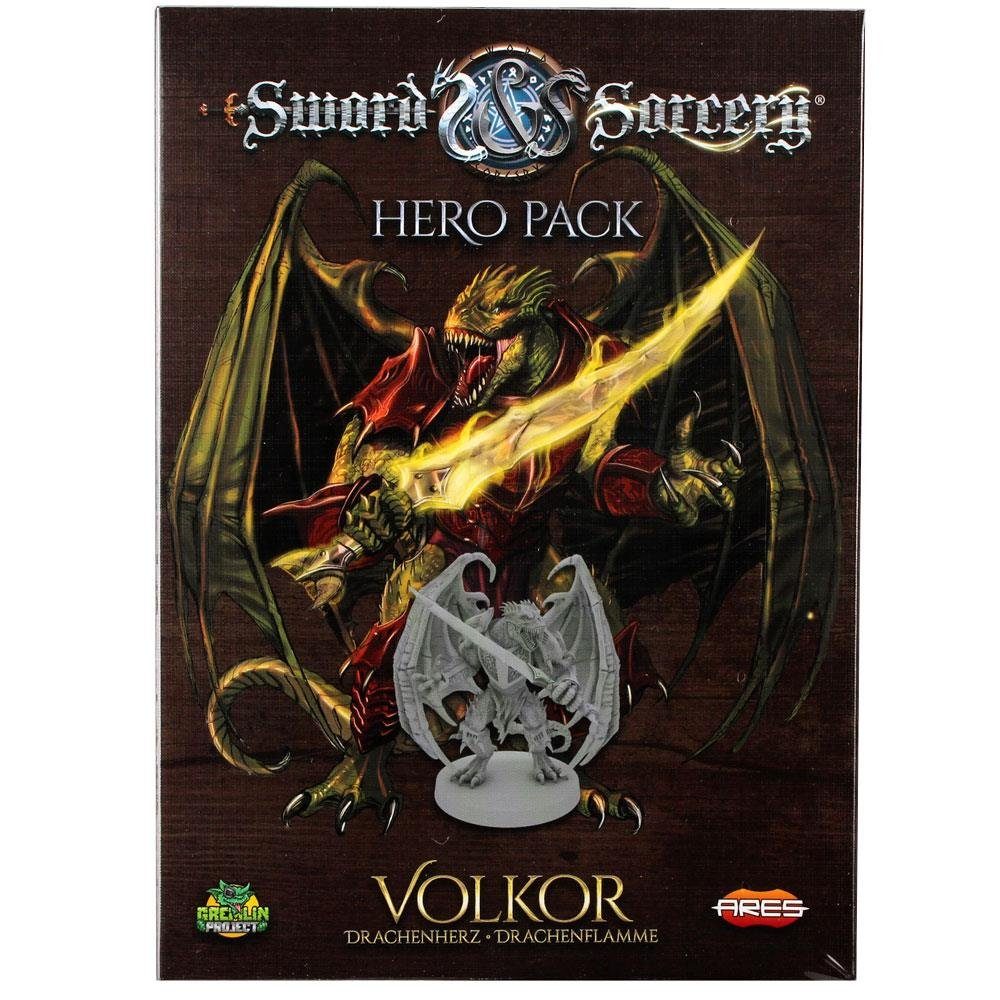 Ares Games Spiel Sword & Sorcery - Volkor Hero Pack Erweiterung