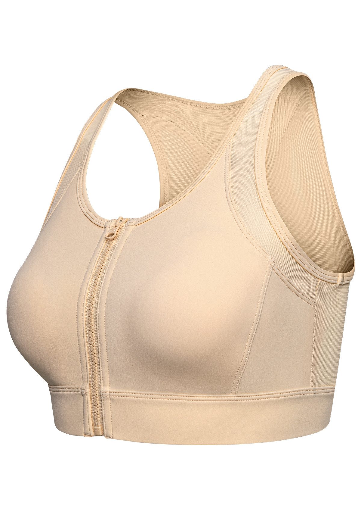 Yvette Sport-BH Damen Starker halt Mesh-Ringerrücken Gepolstert Lauf Fitnes günstig online kaufen