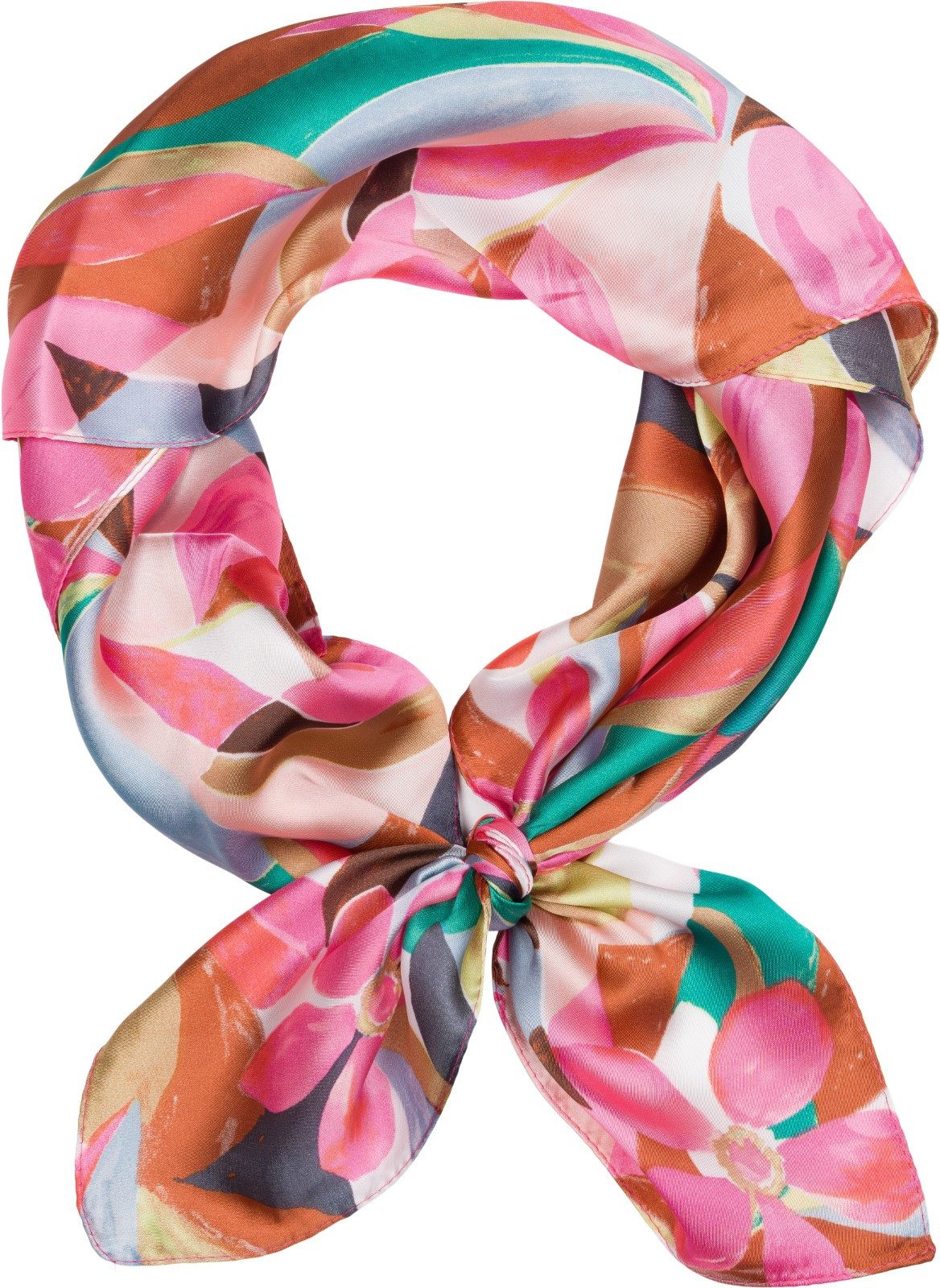 styleBREAKER Modetuch Halstuch mit Blumen Muster, günstig online kaufen