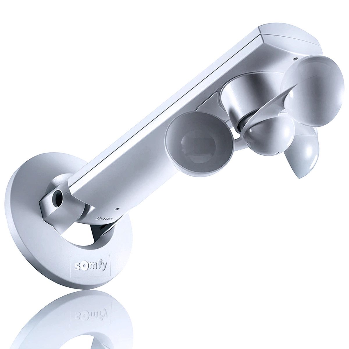 SOMFY GmbH Geschwindigkeitssensor Somfy Eolis WireFree 1816084 Funkwindsensor Windschutz für Raffstoren, (1-St)