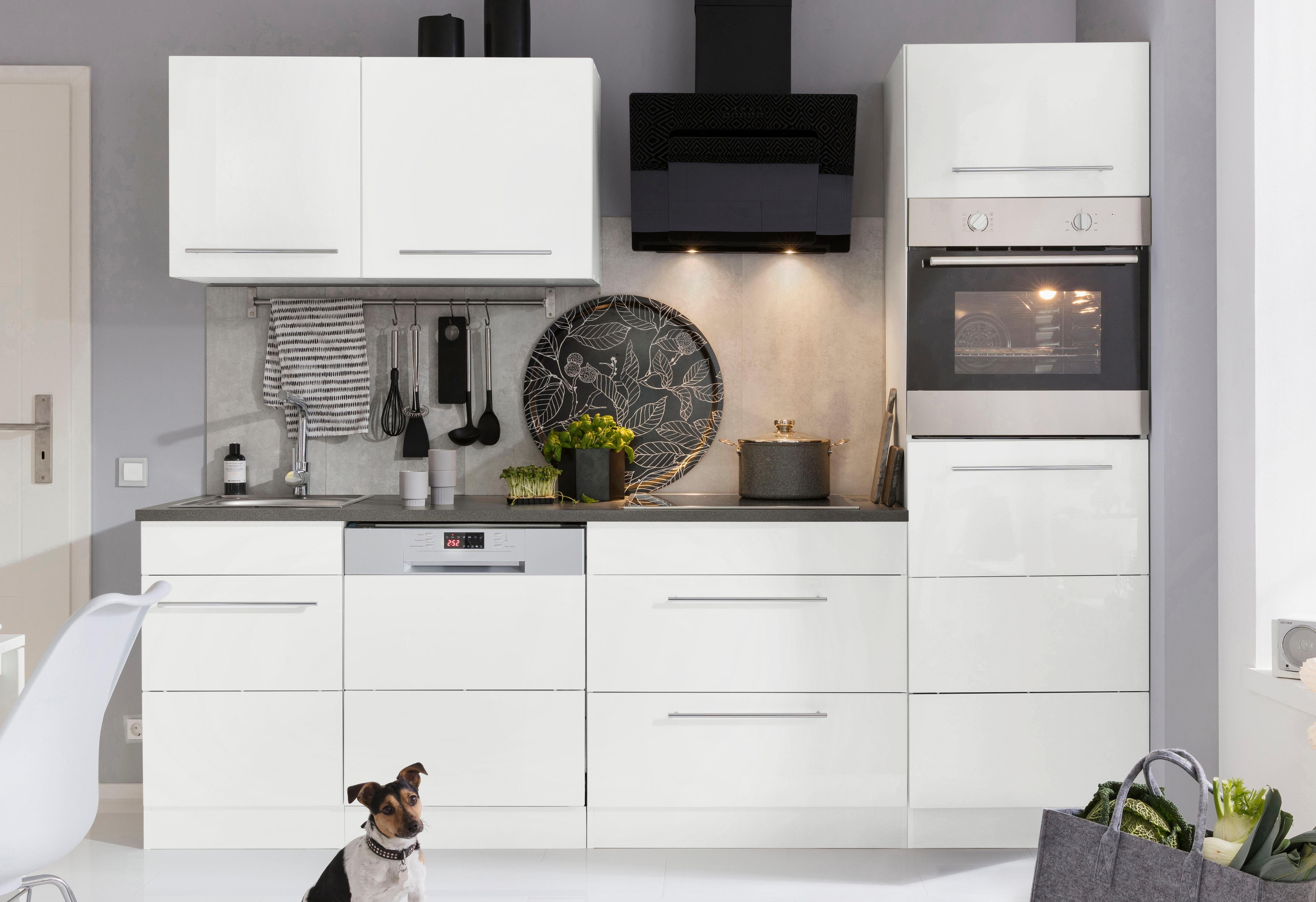 KOCHSTATION Küchenzeile KS-Trient, Breite 250 cm, günstig online kaufen