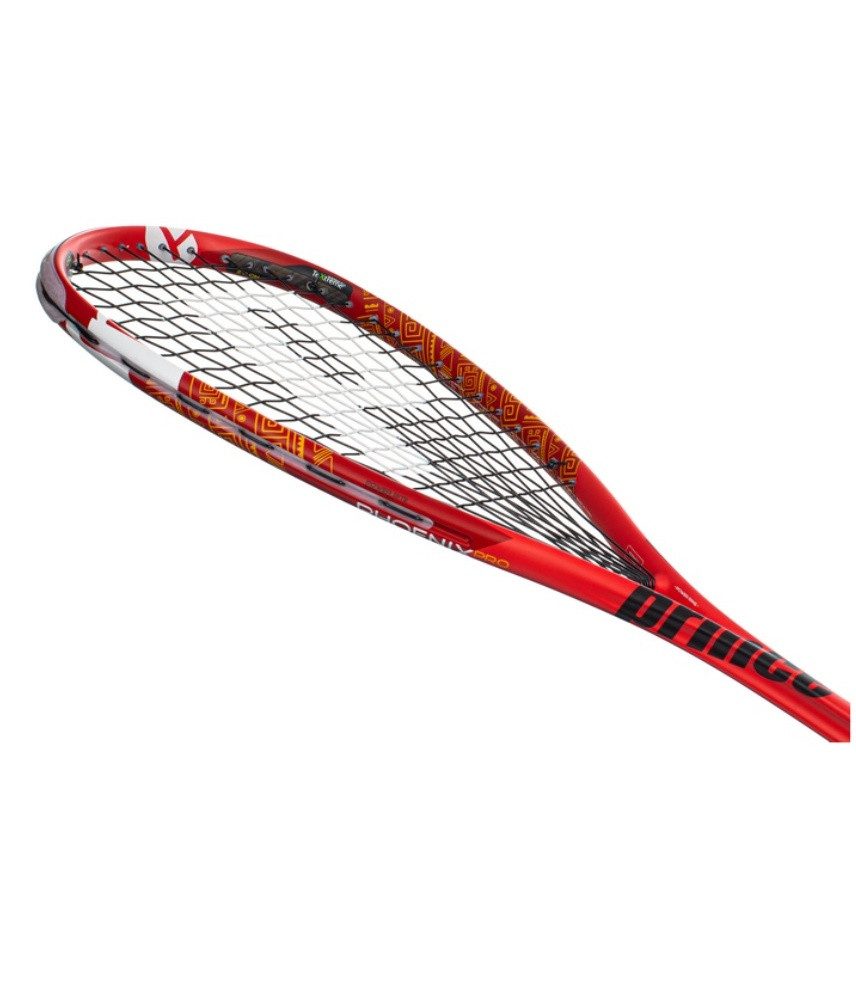 Prince Squashschläger Textreme Zylon Phoenix Pro 750 150g/ausgewogen 2024 rot - besaitet