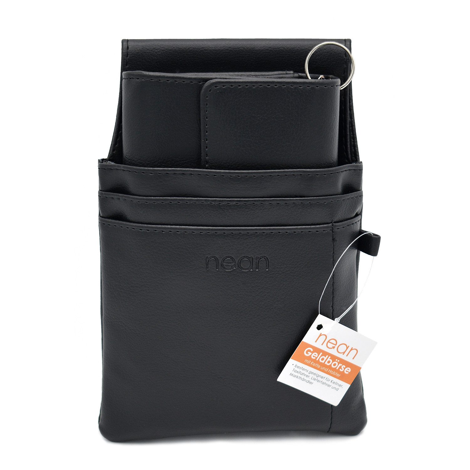 nean Kellnerbörse Geldbörse mit Holster Stecktasche Kellnerholster Portemon günstig online kaufen