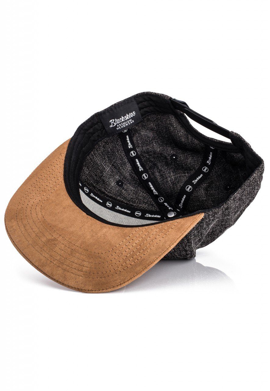 Blackskies Pathfinder Snapback Schwarz-Flecked-Beige Cap Cap Snapback