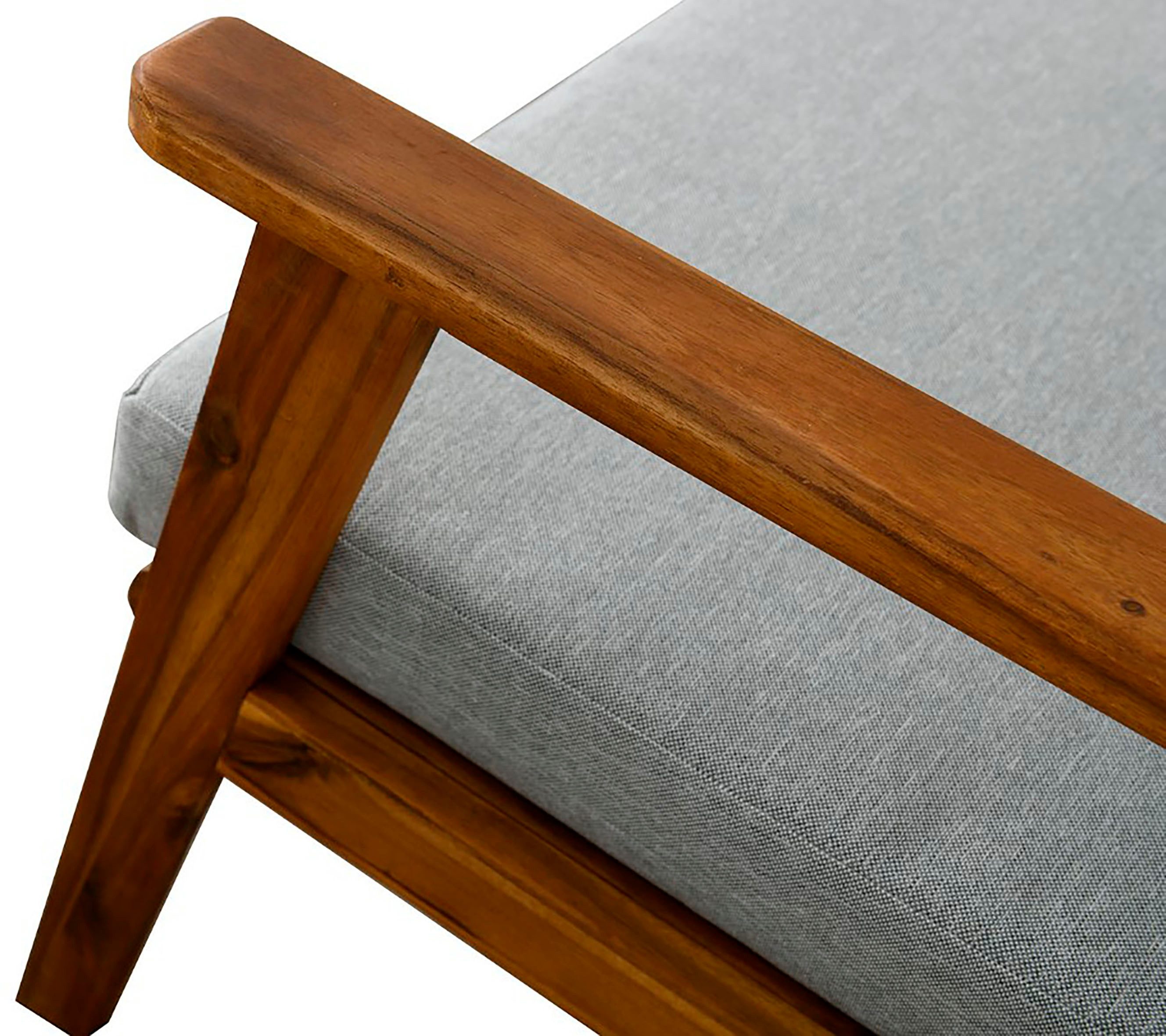 byLIVING Gartenlounge-Set LA PALMA, (Set, 11-tlg., Lounge -Set, Gartenmöbel-Set, FSC®-zertifiziertes Massivholz), aus massivem Akazienholz mit gemütlichen Sitz- und Rückenkissen
