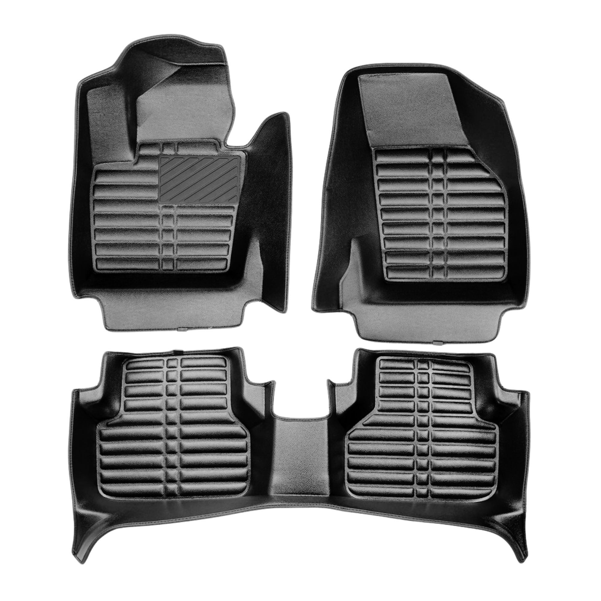 fussmattenprofi.com Auto-Fußmatte 5D Premium Auto Fussmatten für Audi Q3 (1.Gen) (8U) 2011-2018 (1 St), für Audi Audi Q3