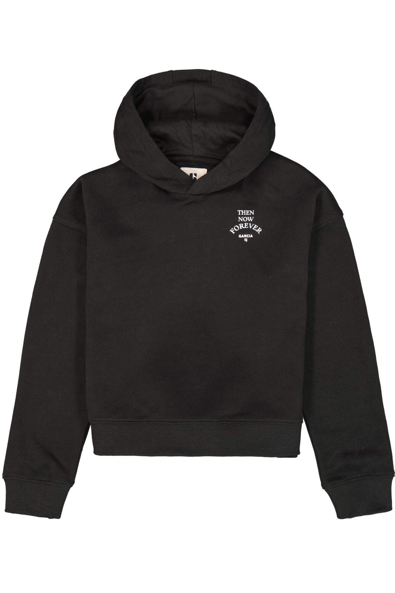 Garcia Hoodie Schwarzer Kapuzen-Hoodie, Mädchen (Z2015-60)