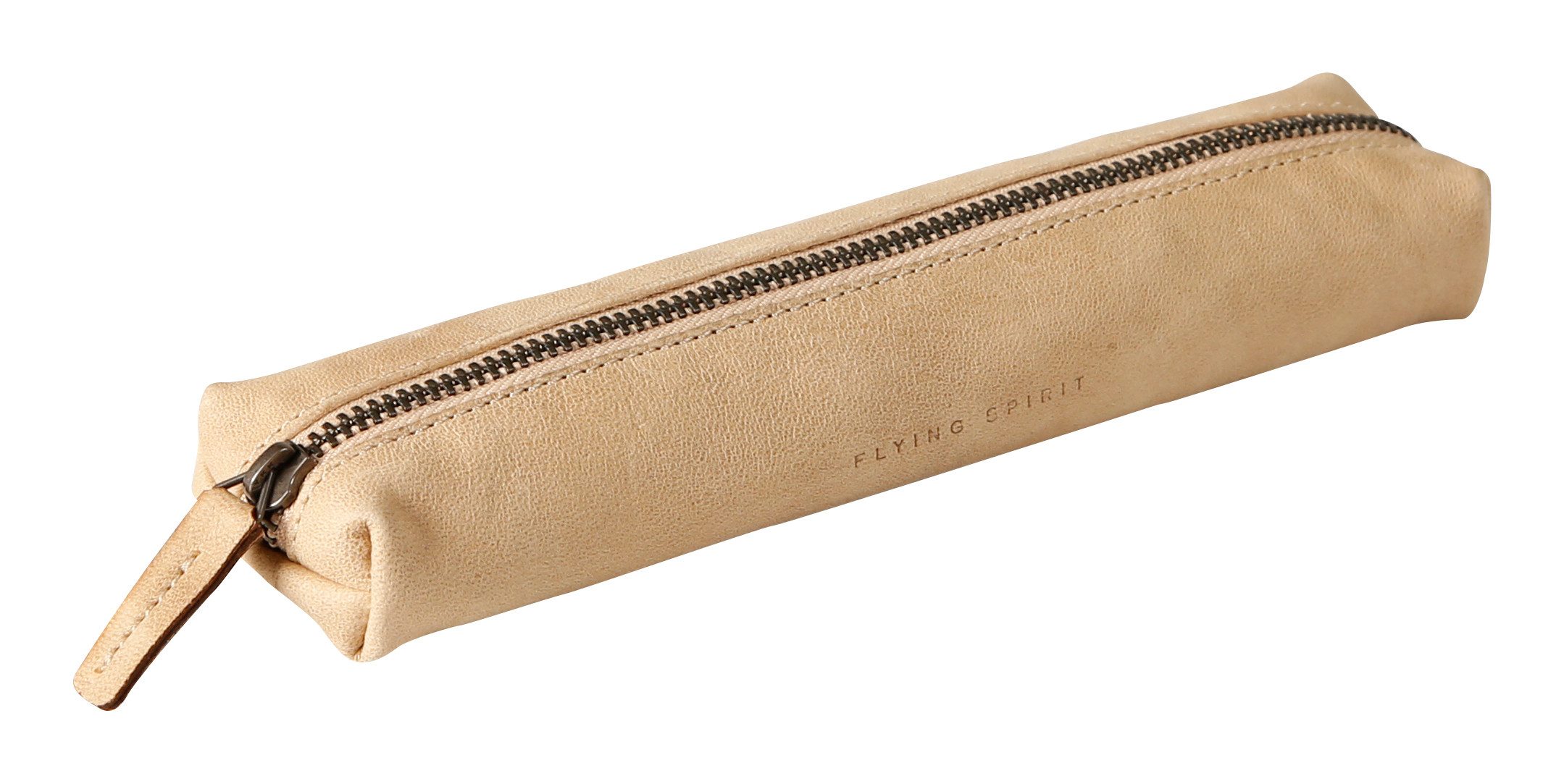 CLAIREFONTAINE Federmäppchen Clairefontaine Flying S. Schlamper beige 19,5x2,3