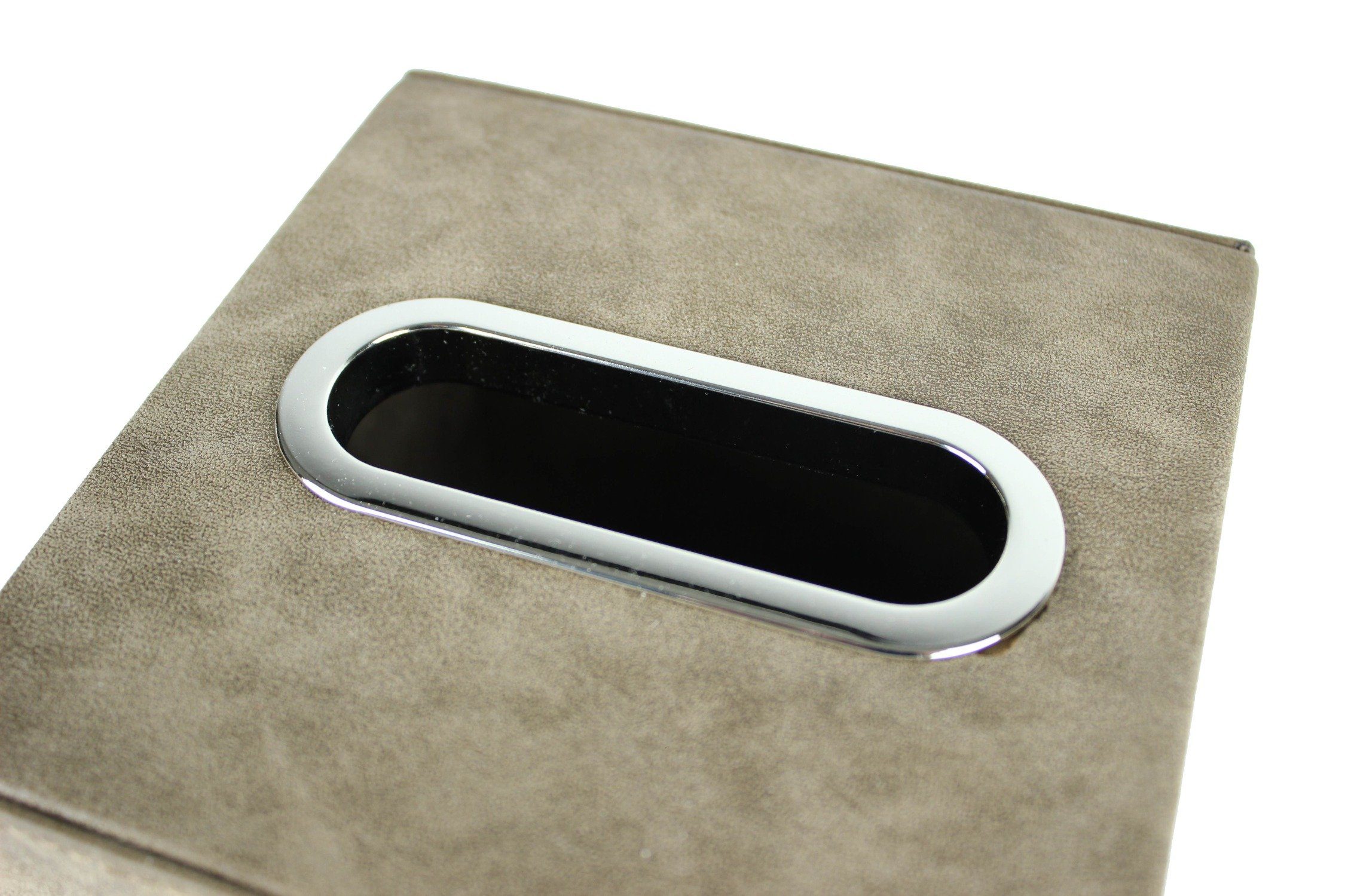 Signature Home Collection Papiertuchbox Papiertuchbox Wildleder Kunstleder für Taschentücher (1 Stück, 1x Taschentücherbox), beschichtete Oberfläche, wasserabweisend