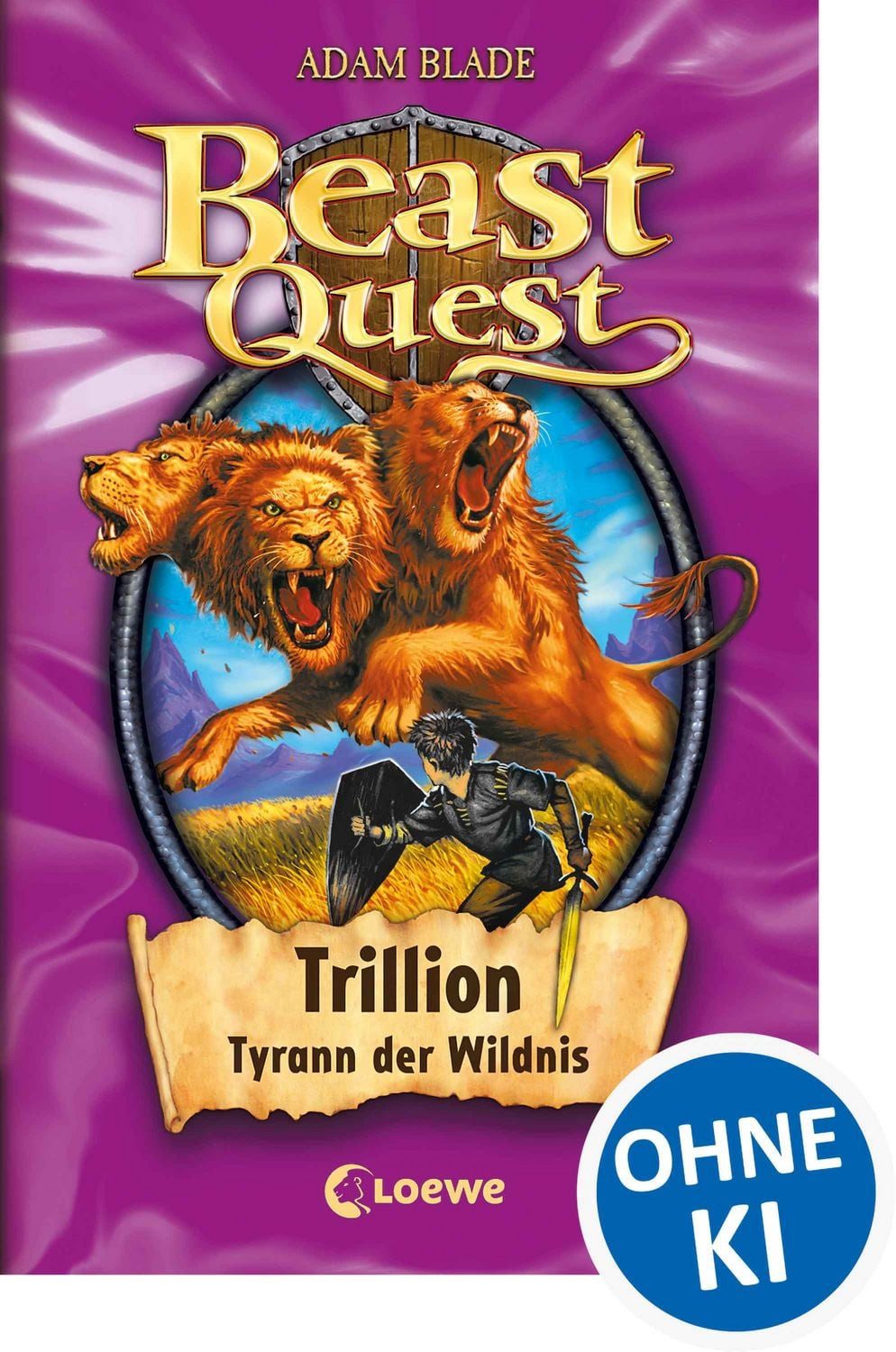 Kinderbuch Trillion Tyrann der Wildnis / Beast Quest Band 12 Fantastisches Abente Adam Blade