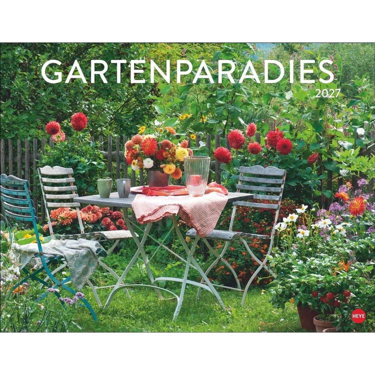 HEYE Wandkalender Gartenparadies Posterkalender 2027