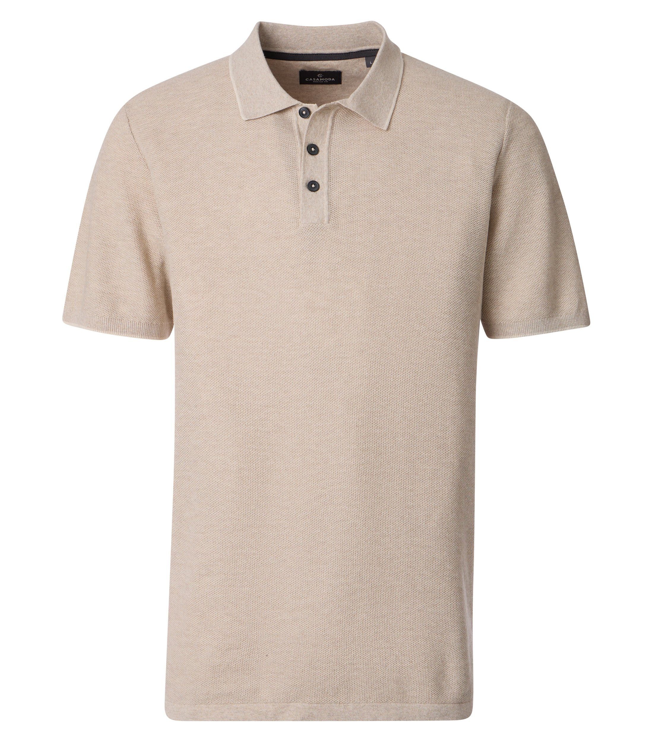 Poloshirt CASAMODA Polo-Shirt uni