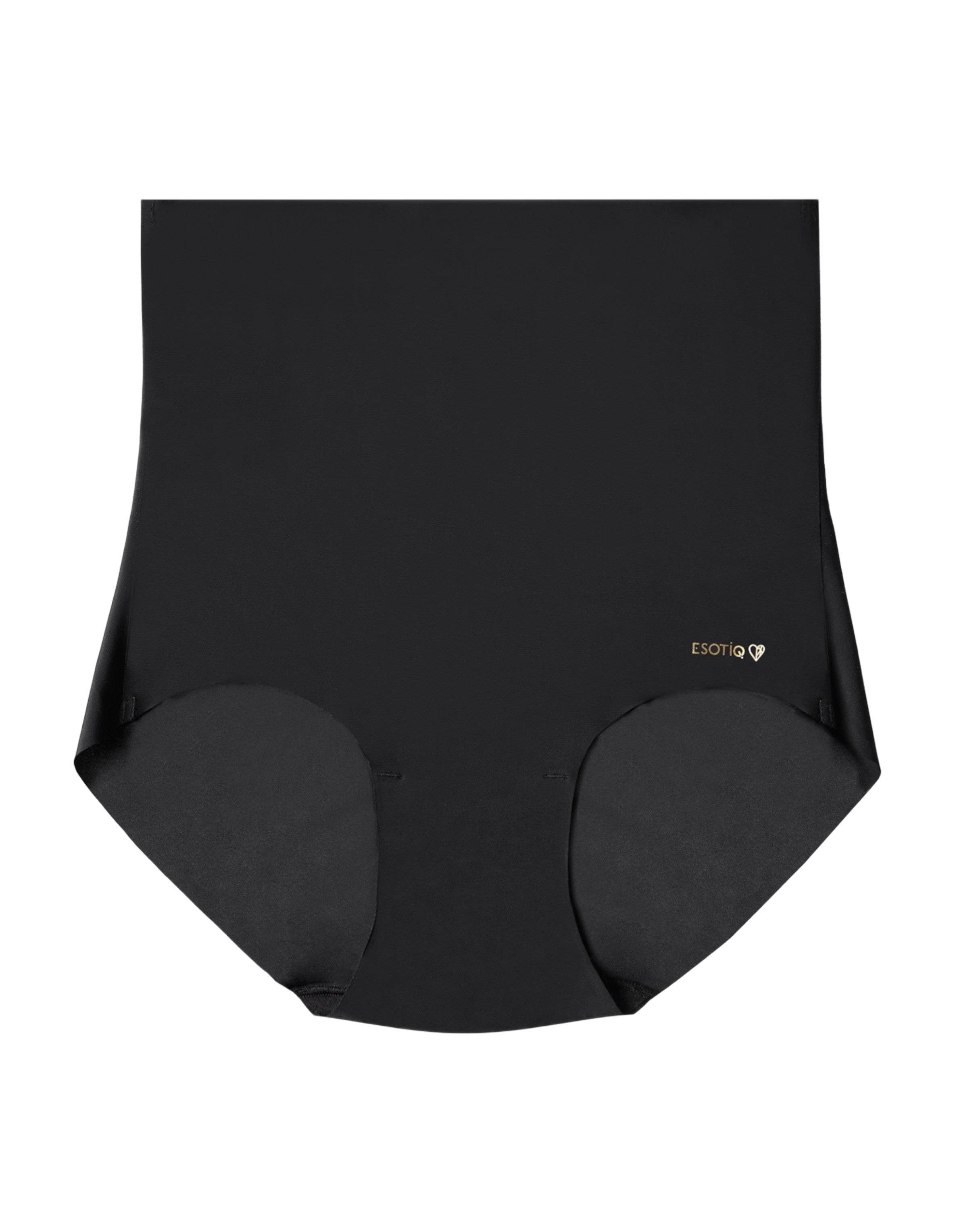 ESOTIQ Miederhose Miederhose Plain, starker Shaping Effekt, nahtlos, glatte Microfaser