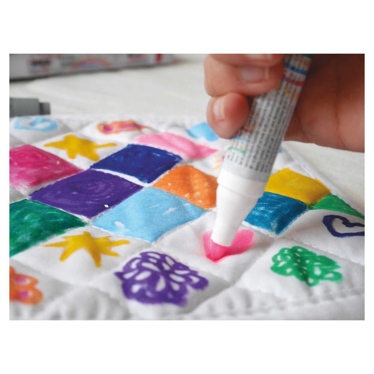 C. KREUL Textilmarker KREUL Textilmarker Junior medium 2-4mm 5 Stück Kartonetui