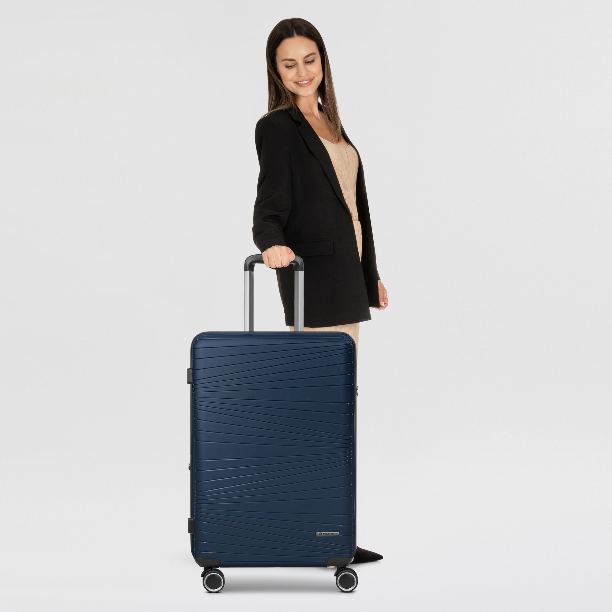 Franky Hartschalen-Trolley Dallas 3.0, 4 Rollen, Polypropylen günstig online kaufen