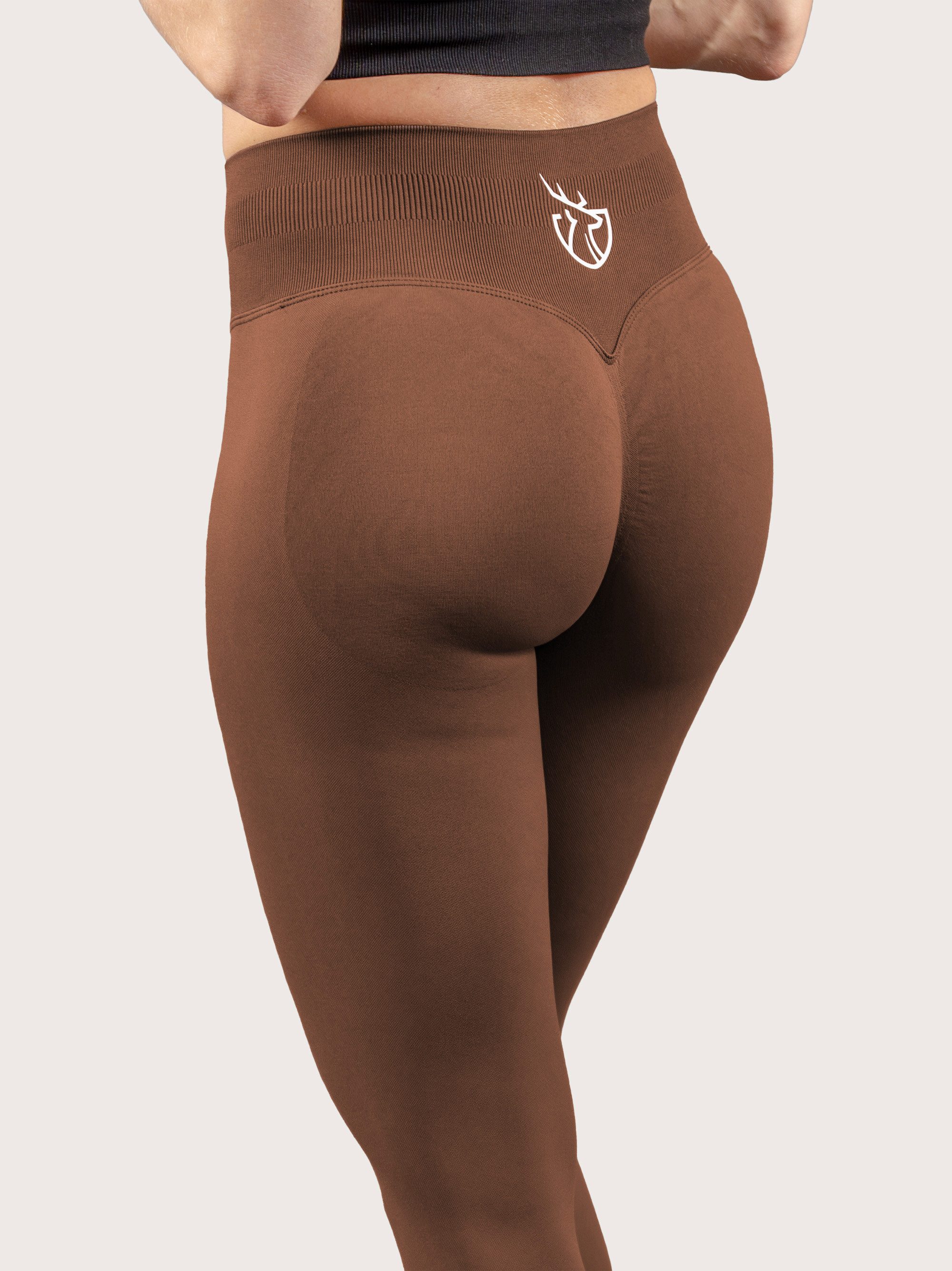 Strammer Max Performance® Highwaist Leggings Premium Scrunch Leggings