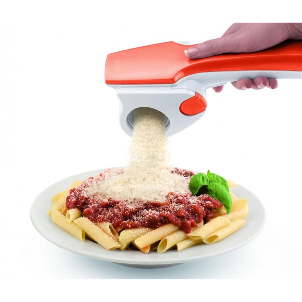 Ariete Käsereibe 0447OR elektrisch, kabellos für Käse Nüsse und Schokolade, Parmesanreibe, Käsemühle, Nussreibe, Brotreibe, Küchenreibe – Bild 3 von 4