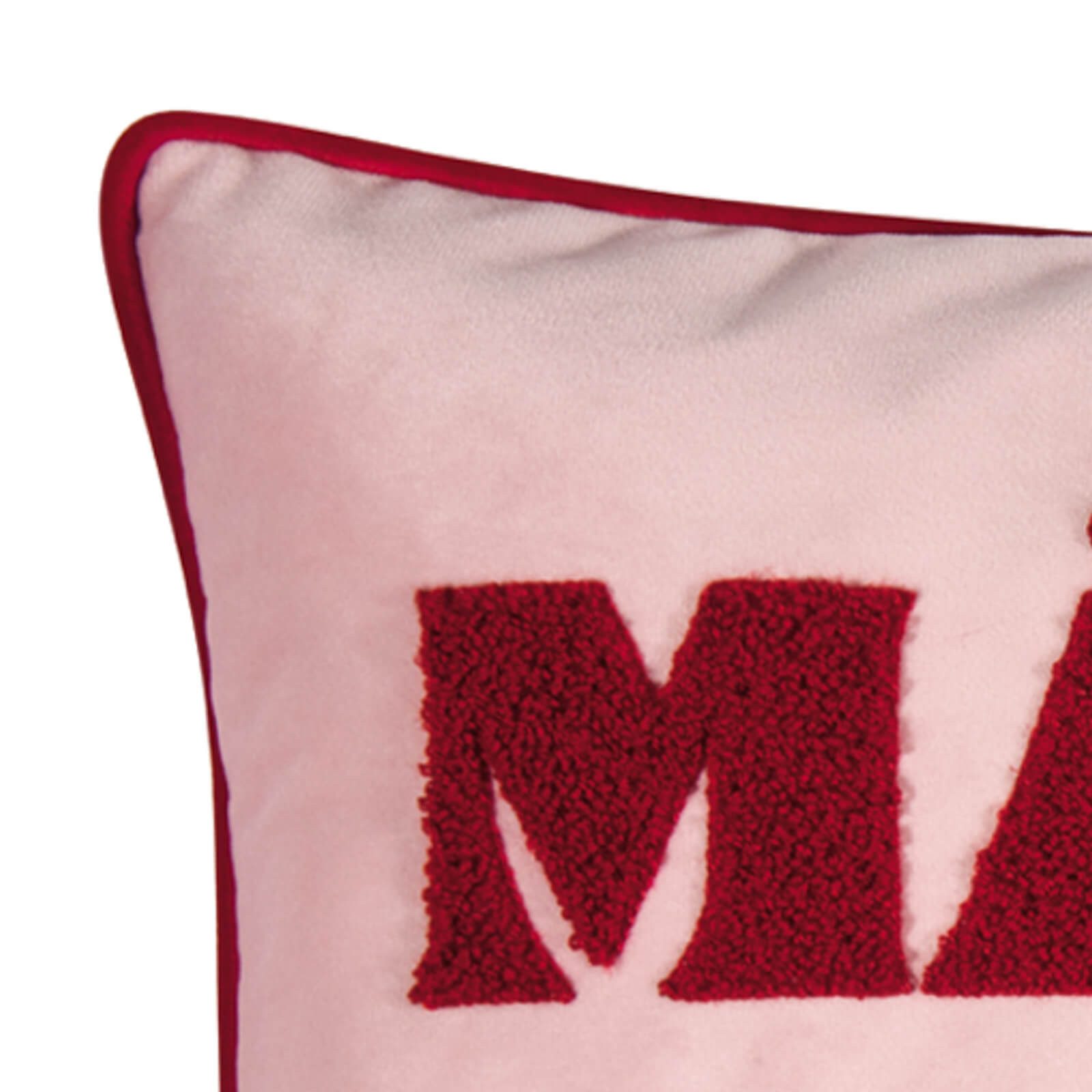 PAD Dekokissen Letters Mädelsabend Red-Pink, einfarbig, günstig online kaufen