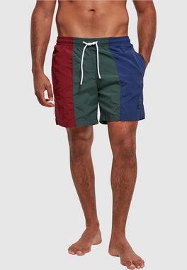 URBAN CLASSICS Badeshorts Urban Classics Herren 3-Tone Swim Shorts