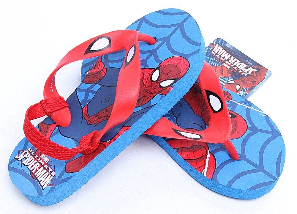 MARVEL Blaue Flip-Flops - SPIDERMAN PRIMARK 23/24 EU Badezehentrenner