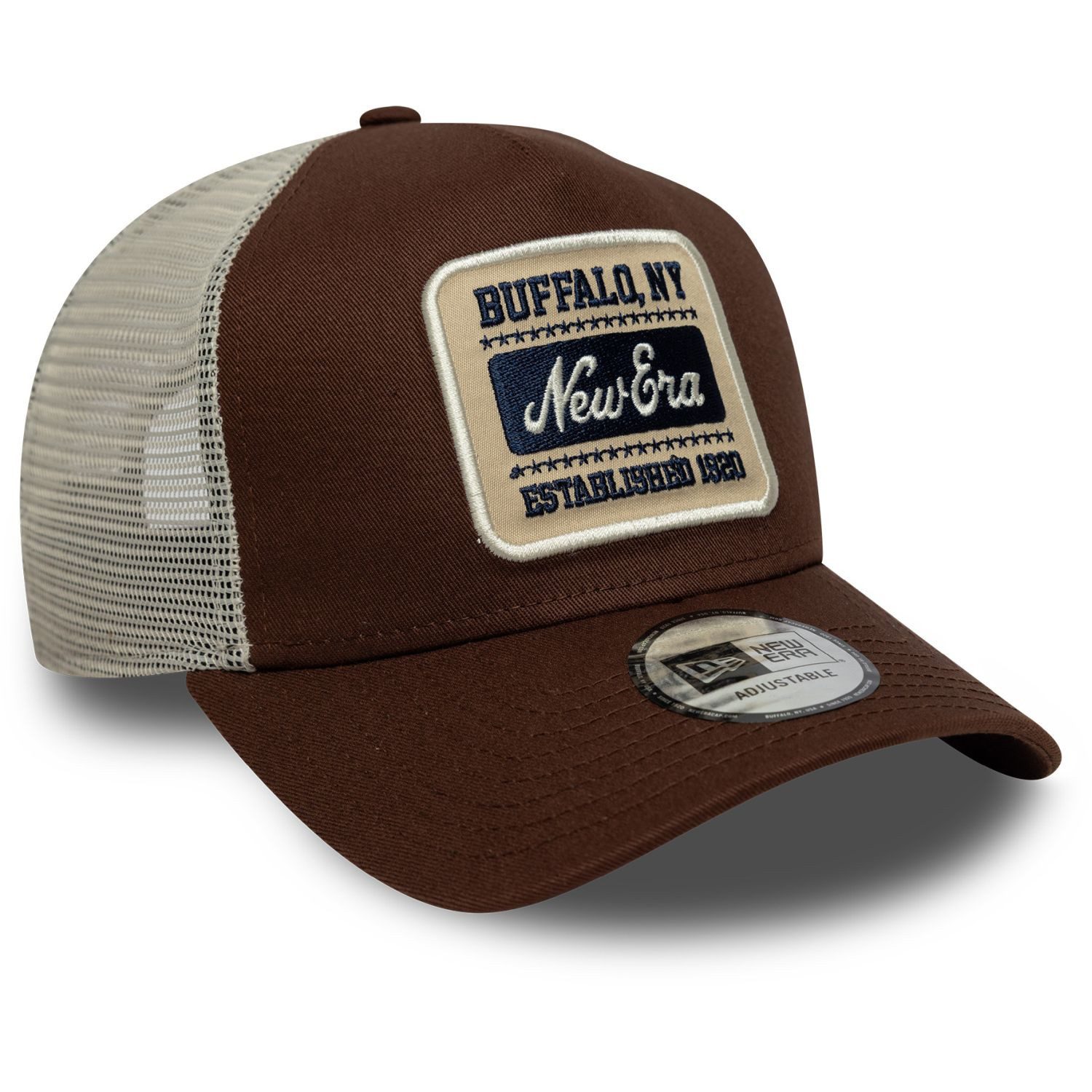 New Era Trucker Cap AFrame Trucker BRAND PATCH