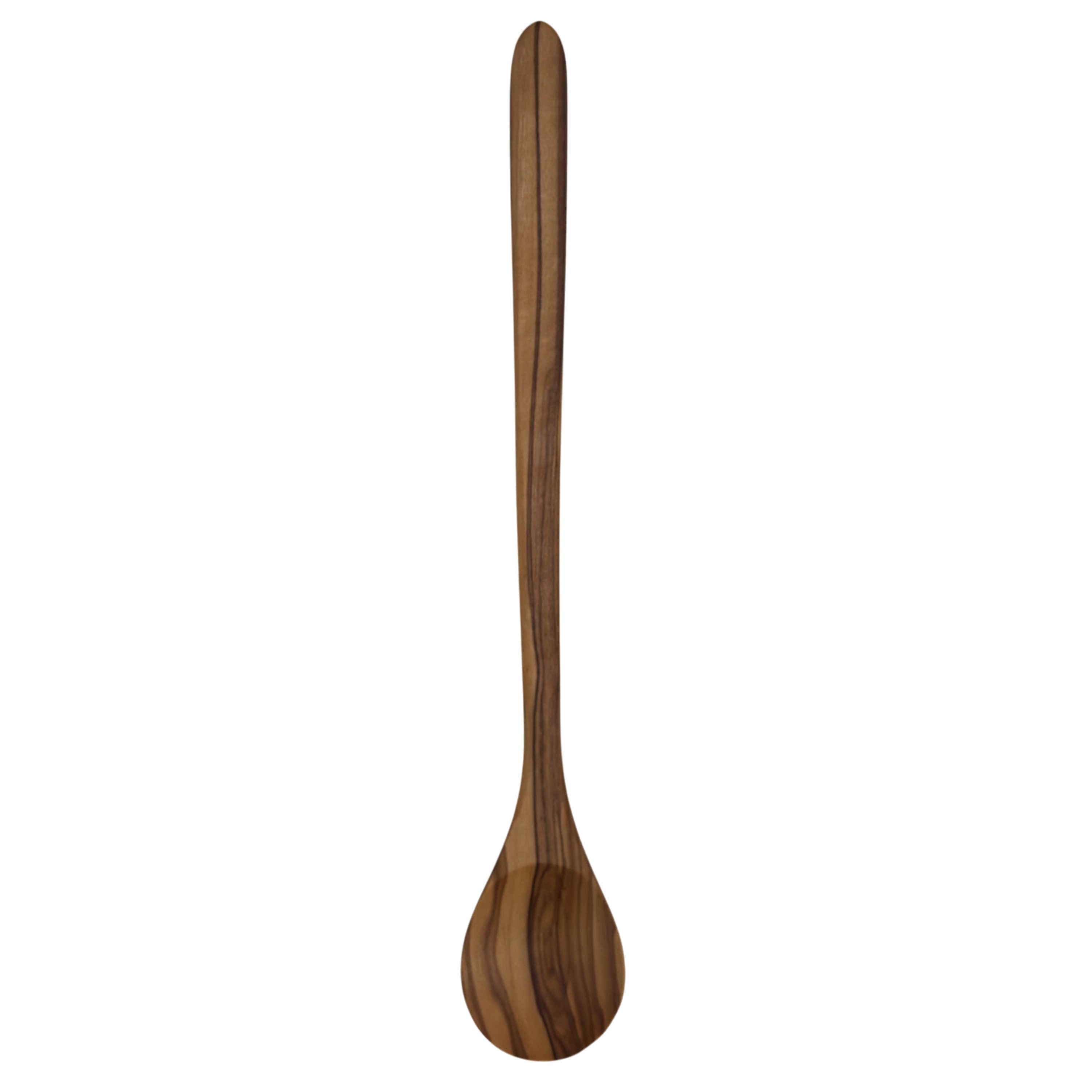 medina mood Esslöffel Filigraner Ложки "Nova" rund L 30 cm fein flach leicht aus Olivenholz (1 Stück)