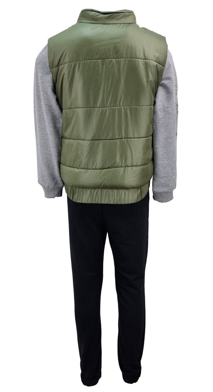 Fashion Boy Sweatanzug Sweatanzug mit Weste günstig online kaufen