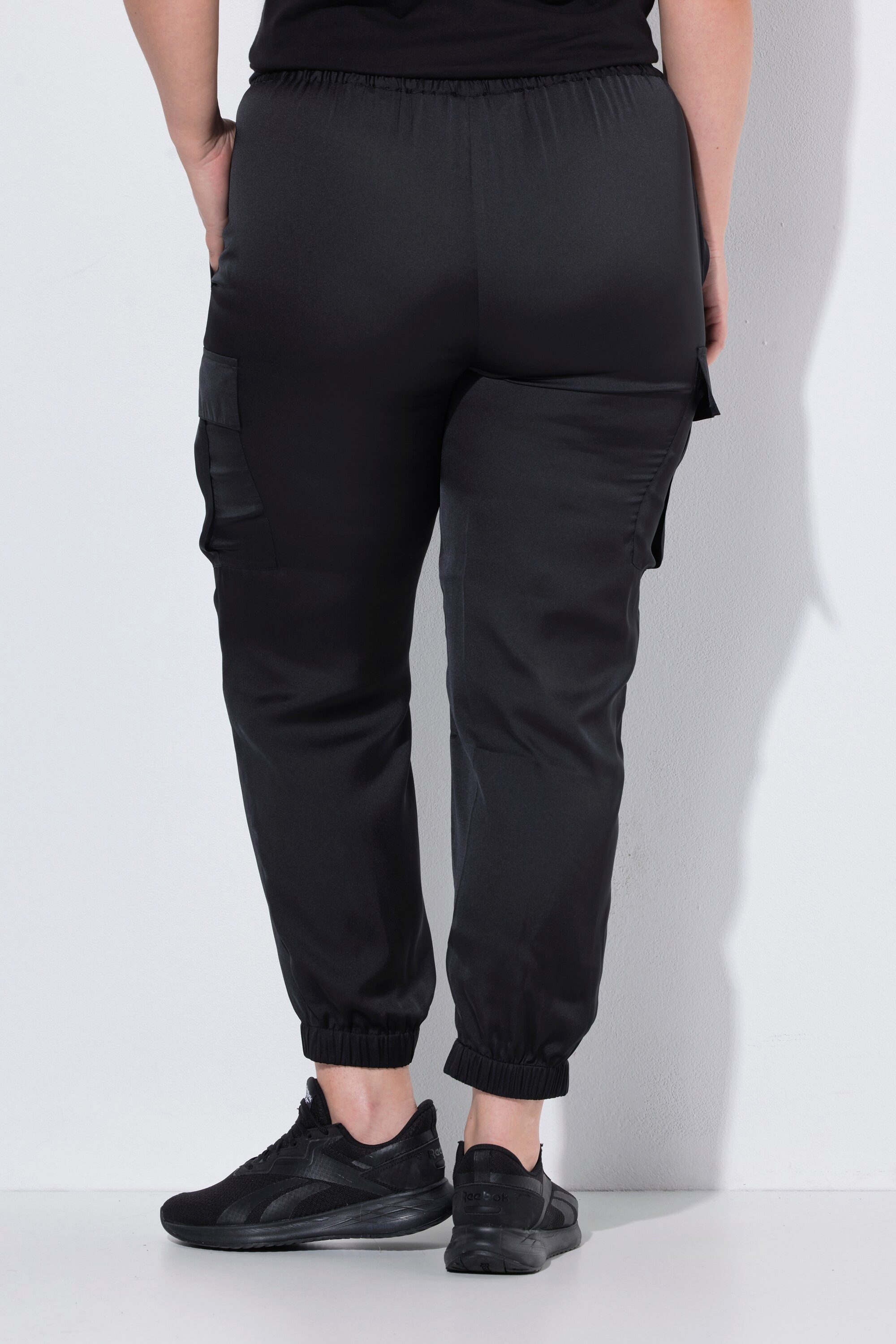 MIAMODA Cargoshorts Cargohose Joggpants-Fit Cargotaschen Elastikbund