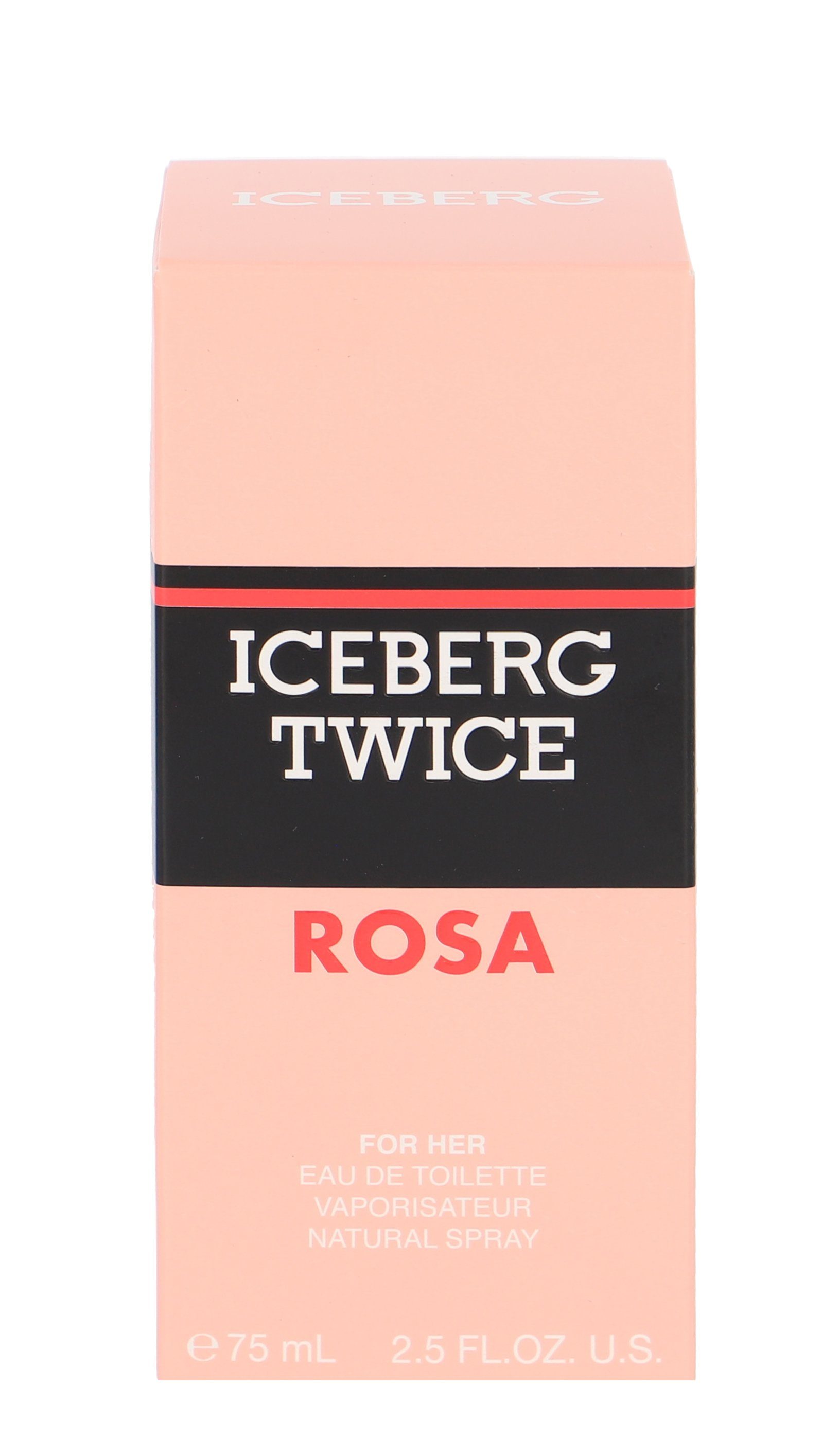 ICEBERG Eau de Toilette Twice Rosa Femme, mit einer intensiven Basisnote