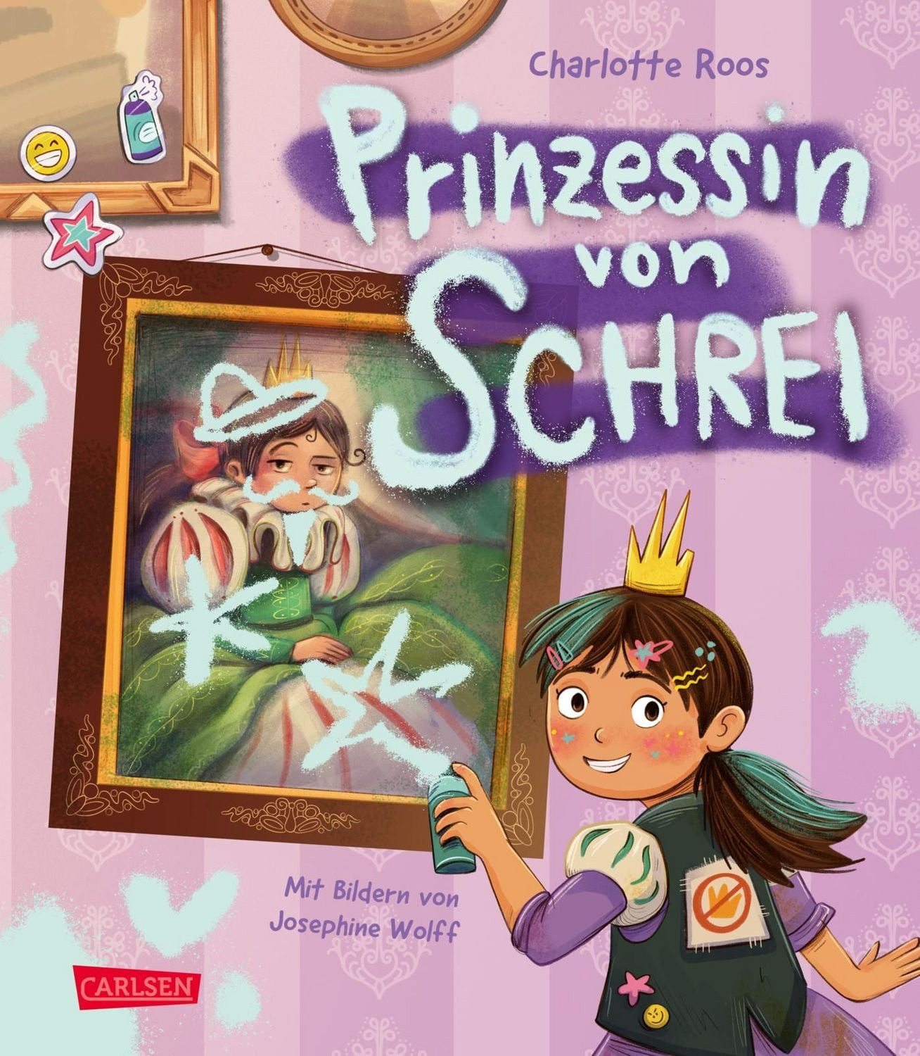 Prinzessin von Schrei / Charlotte Roos, Modernes Märchen als Vorlesebuch mit vielen Bildern für Kinder ab 4 Jahren