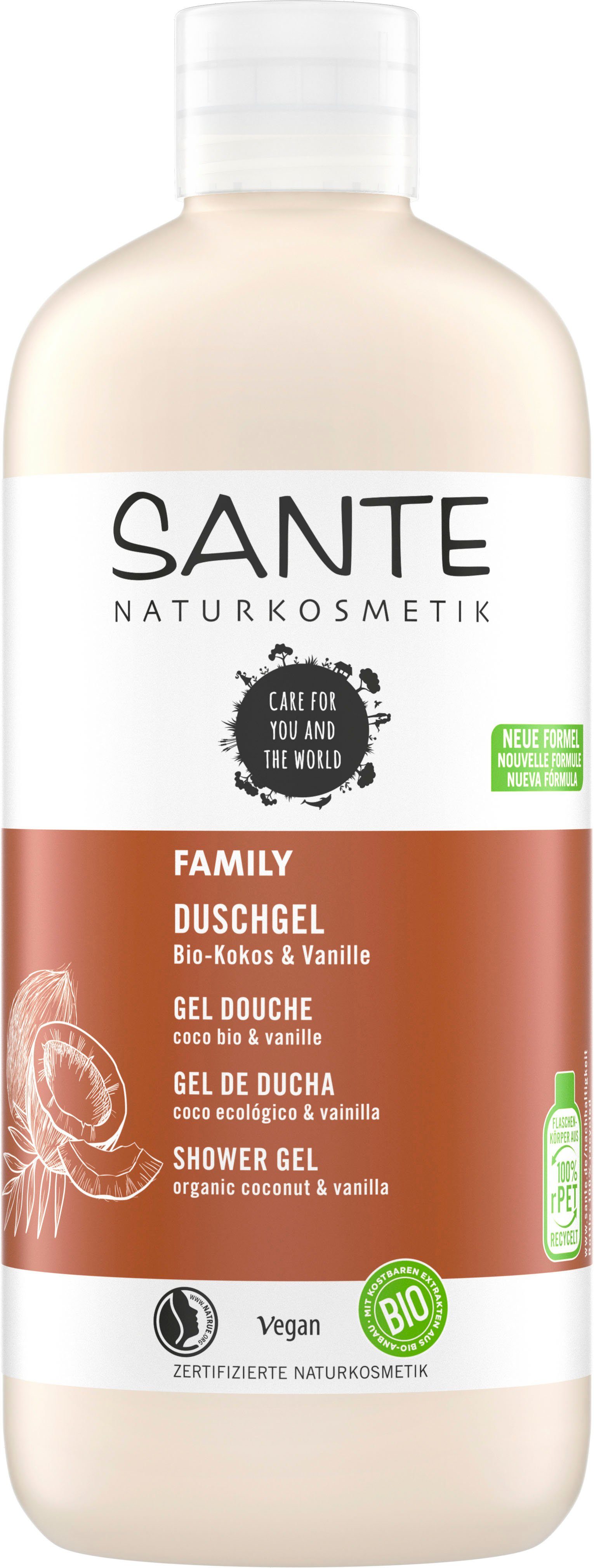 Sante Duschgel Vanille SANTE Bio-Kokos Duschgel &