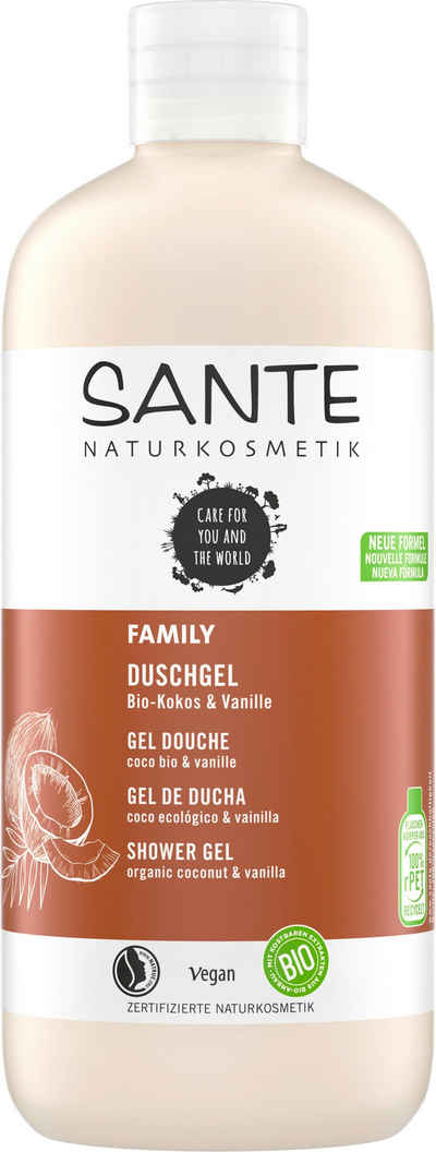 SANTE Duschgel Sante Duschgel Bio-Kokos & Vanille