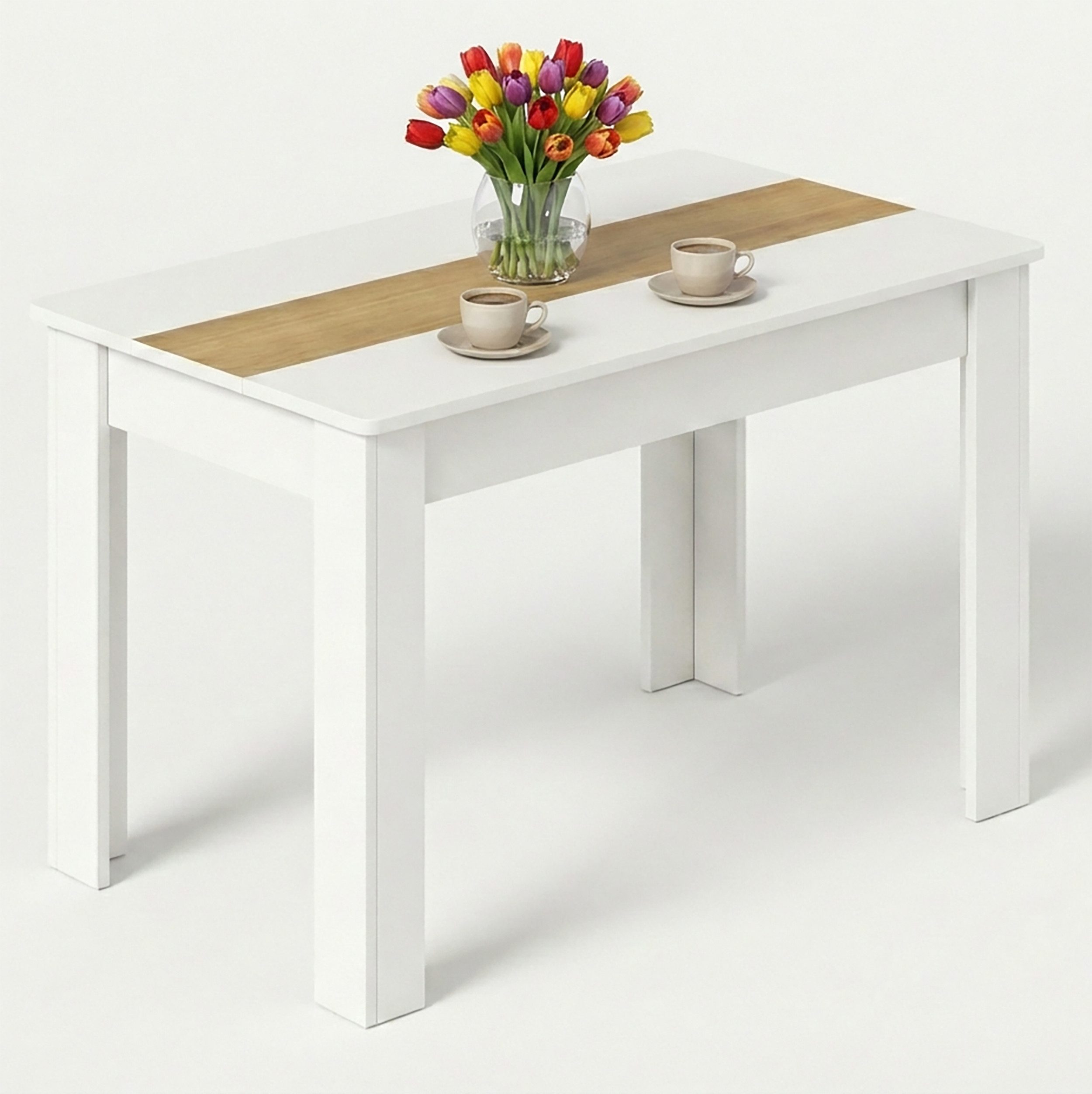 VCM Esstisch Esstisch Küchentisch B. 140 x T. 80 cm Disalo