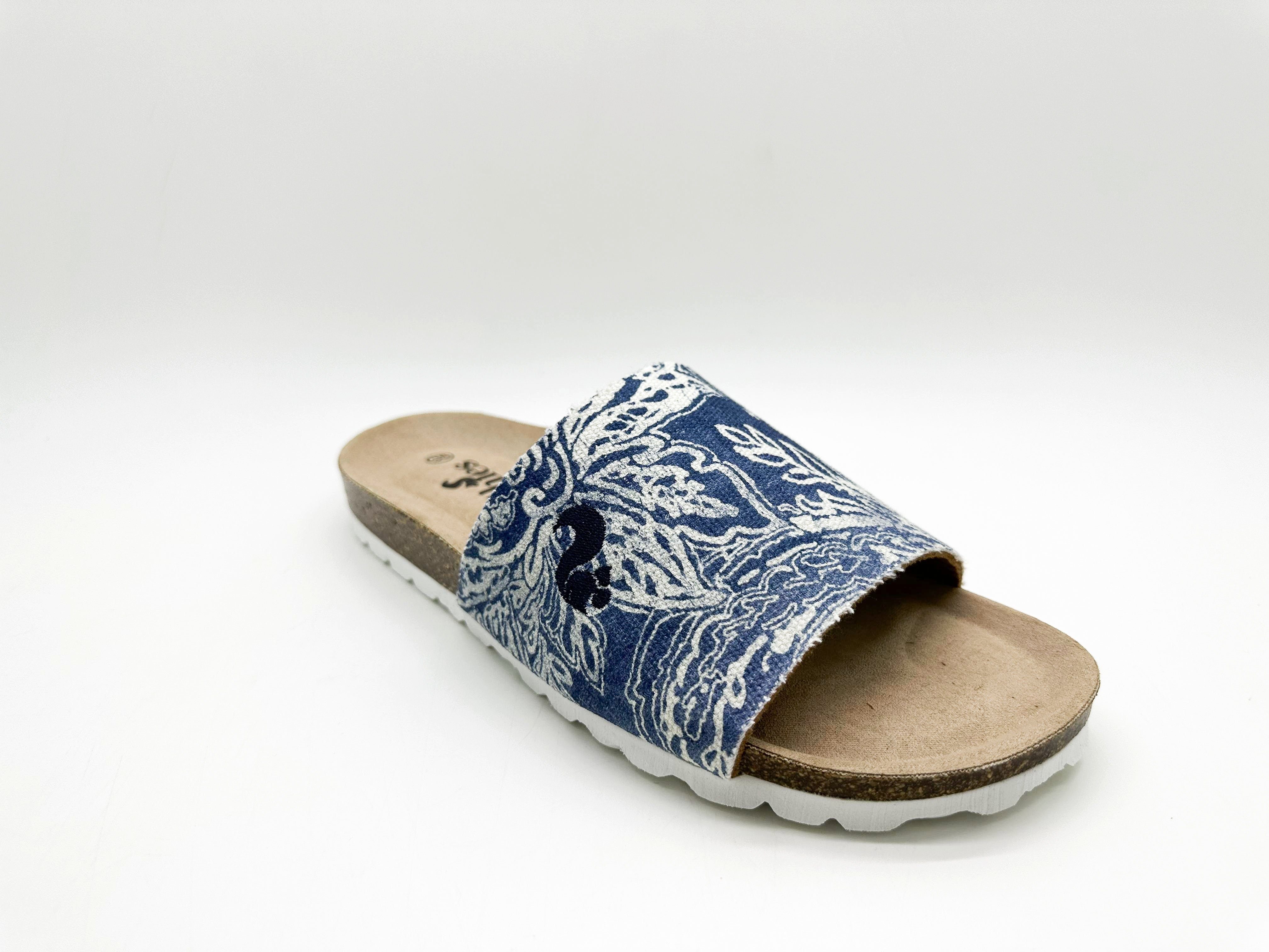 Vegan Sandale ® Pool thies Denim Slide 1856 Rec