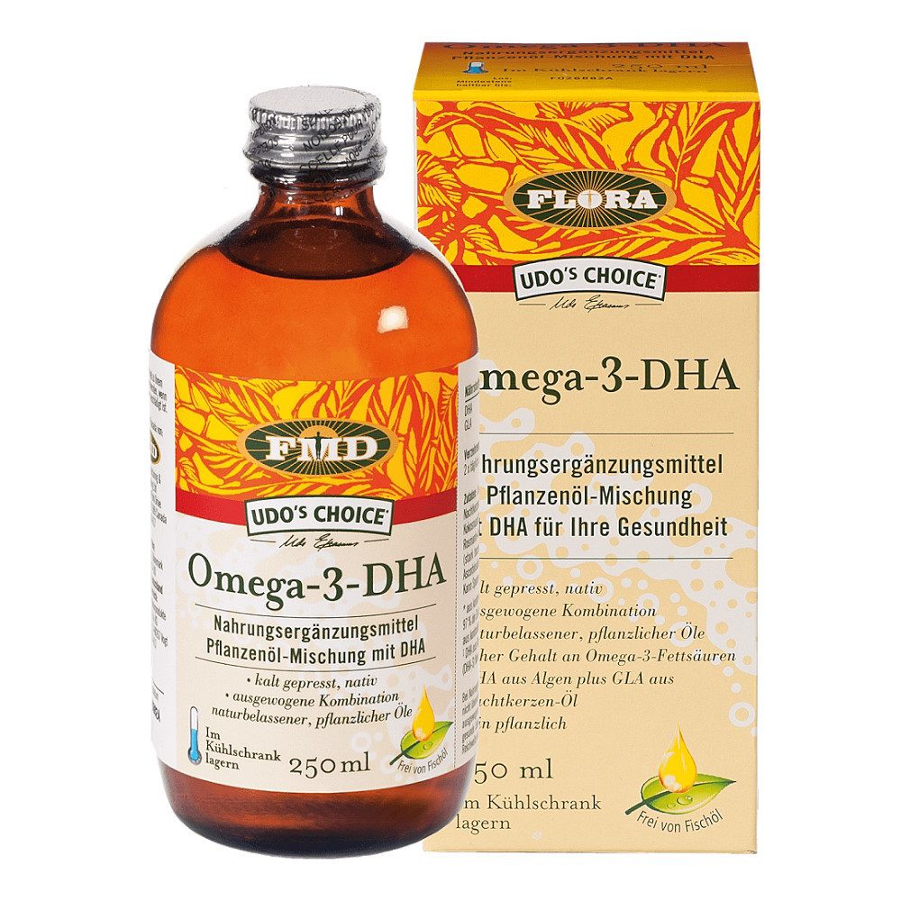 Omega-3-DHA - 100 % pflanzlich, mit Algenextrakt Öl