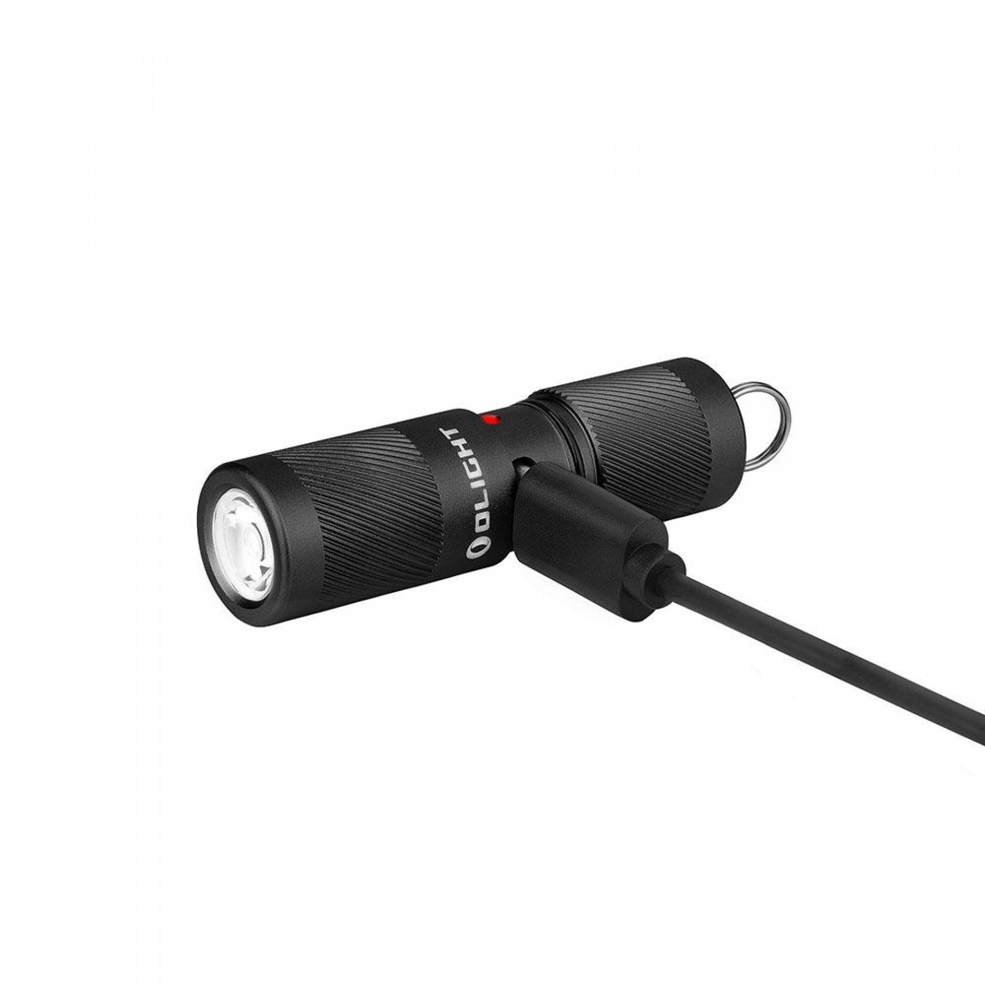 Pro schwarz Taschenlampe LED Taschenlampe Mini Schlüsselbund I1R2 OLIGHT