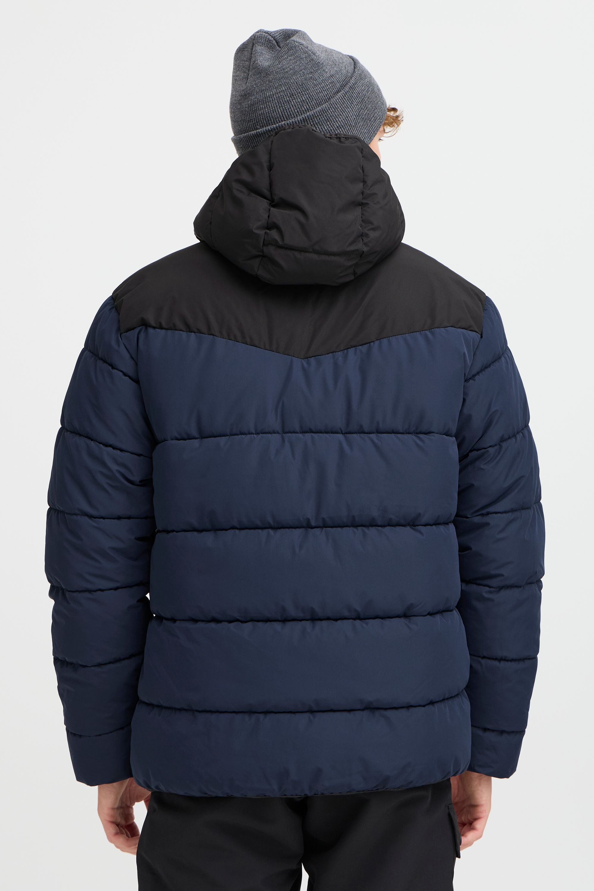 North Bend Steppjacke NBSareno M Modische Winterjacke mit Kapuze