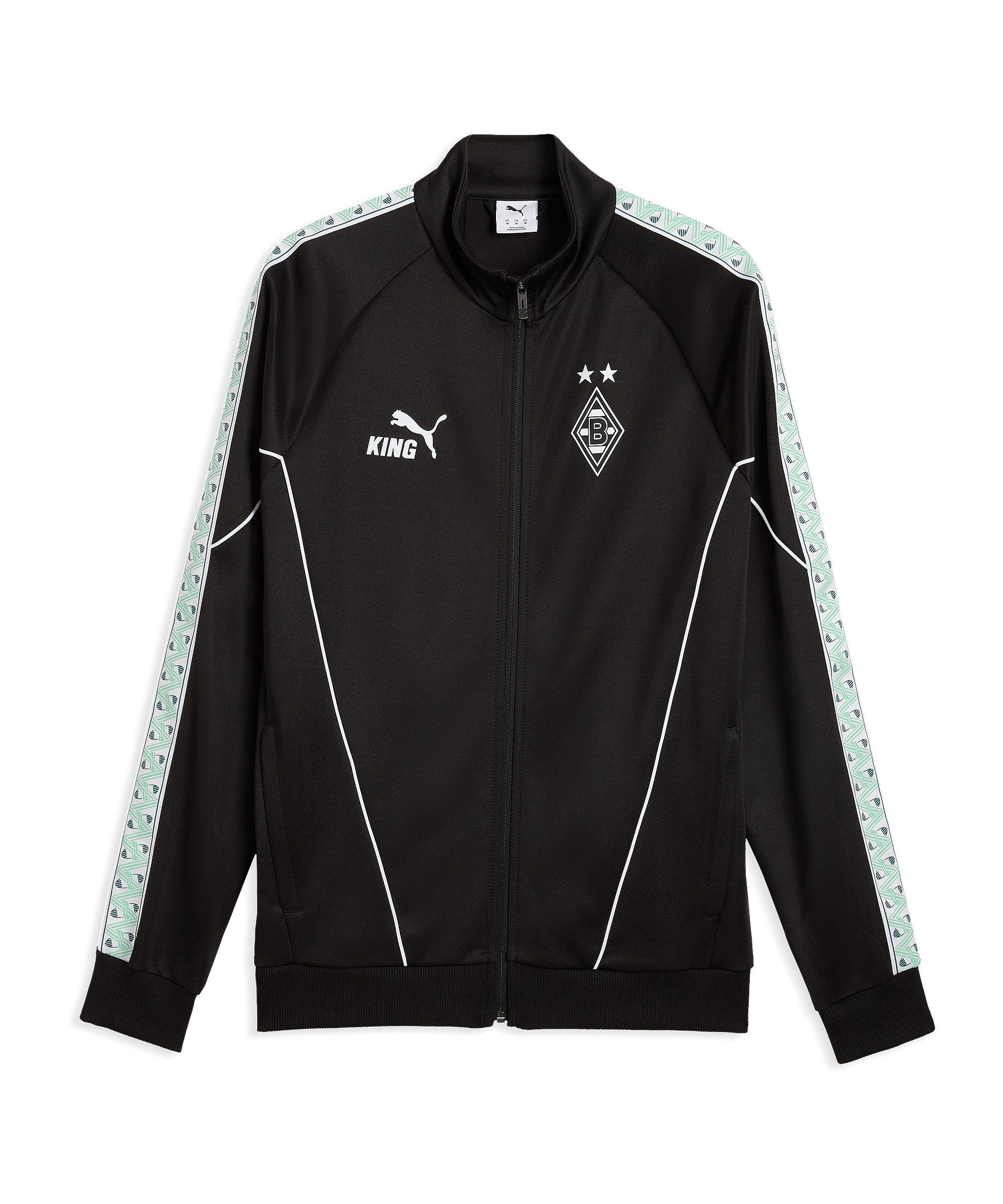 PUMA Sweatjacke PUMA Borussia Mönchengladbach KING Anthem Jacke Polyester