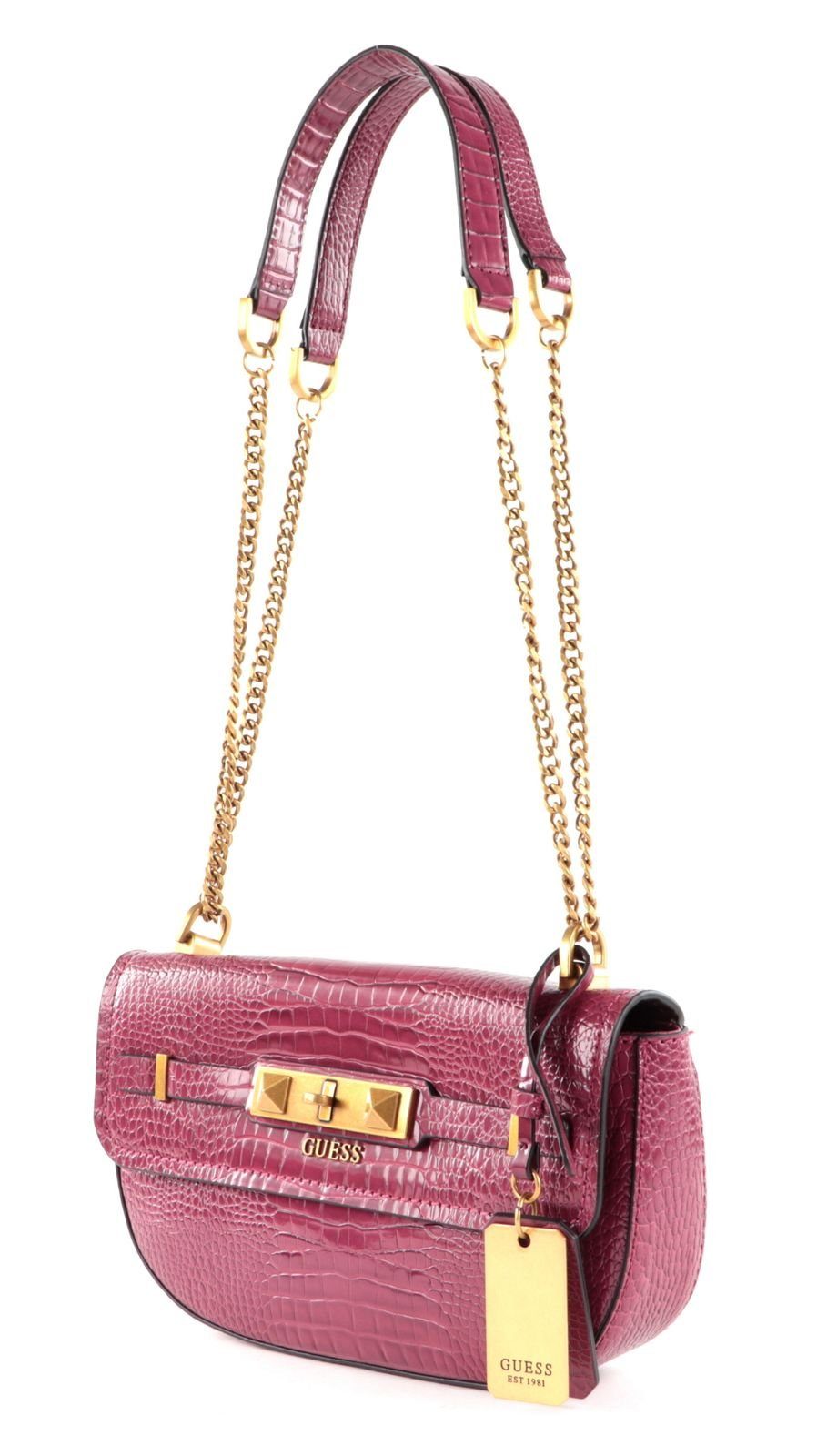 Guess Schultertasche Raffie günstig online kaufen