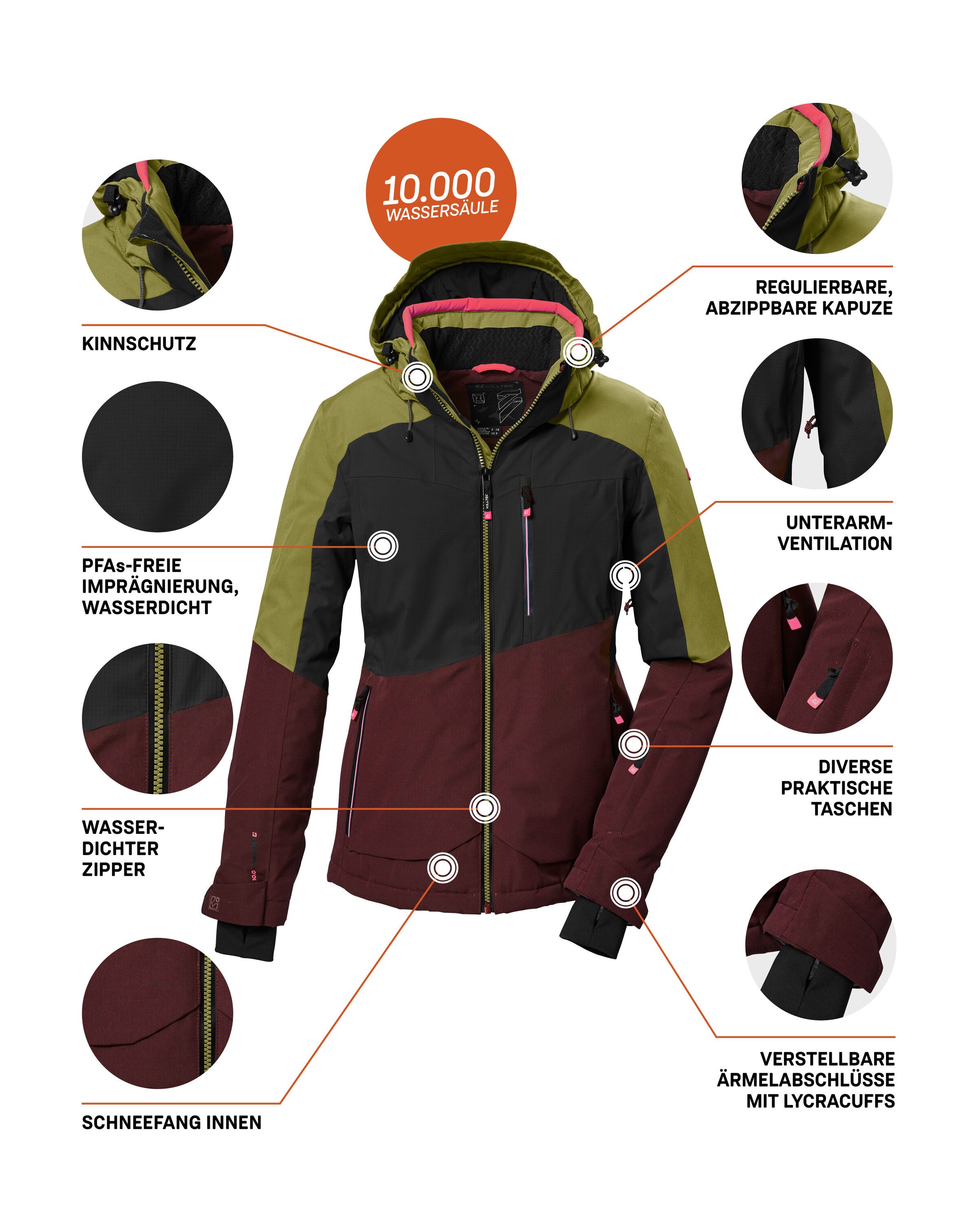 Skijacke KSW 37 WMN SKI JCKT