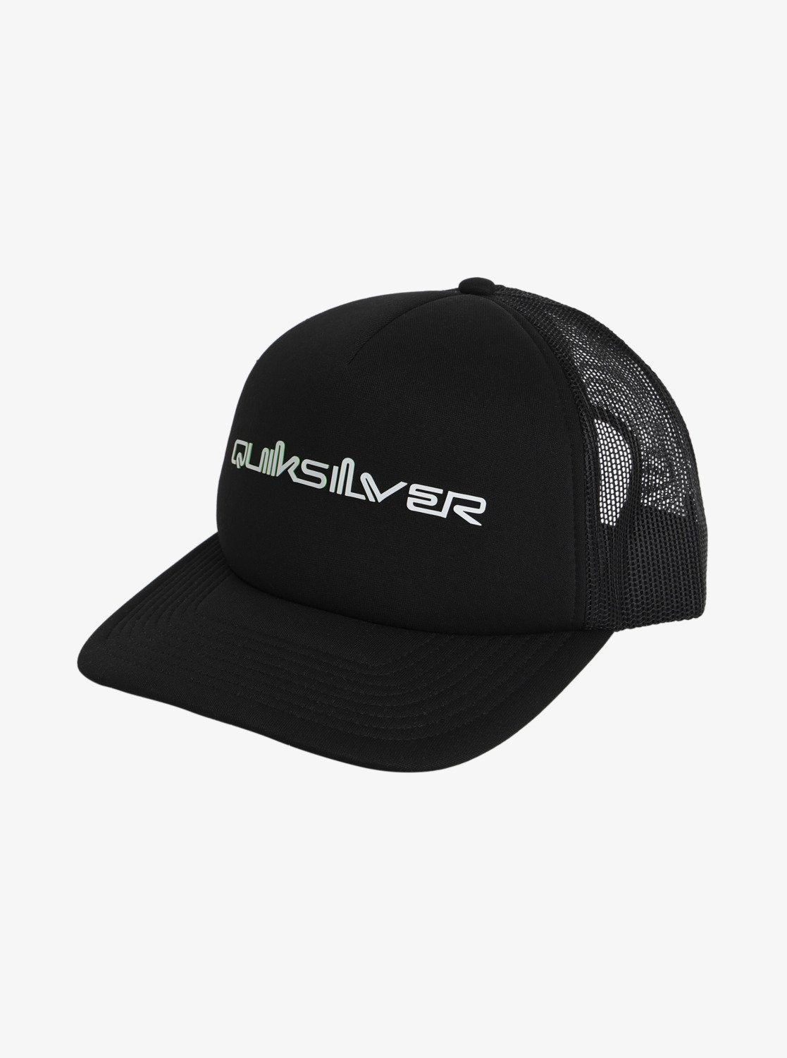 Quiksilver Trucker Cap CLASHORT SLEEVEIC FOAM OMNI TRUCKER Trucker Cap, mit typischer Form, aus Baumwolle und Polyester