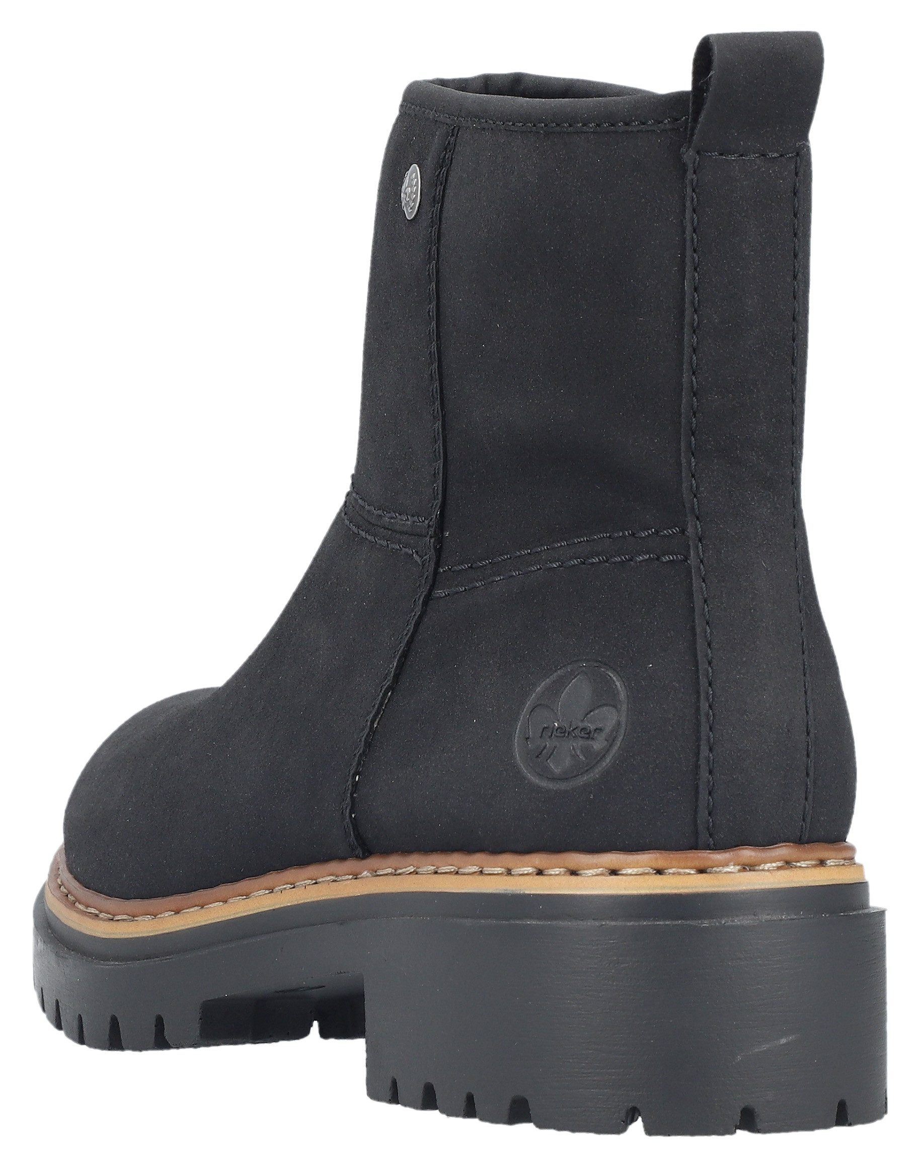 Rieker Winterstiefelette, Winterboots, Ankleboots, Profilsohle, mit günstig online kaufen