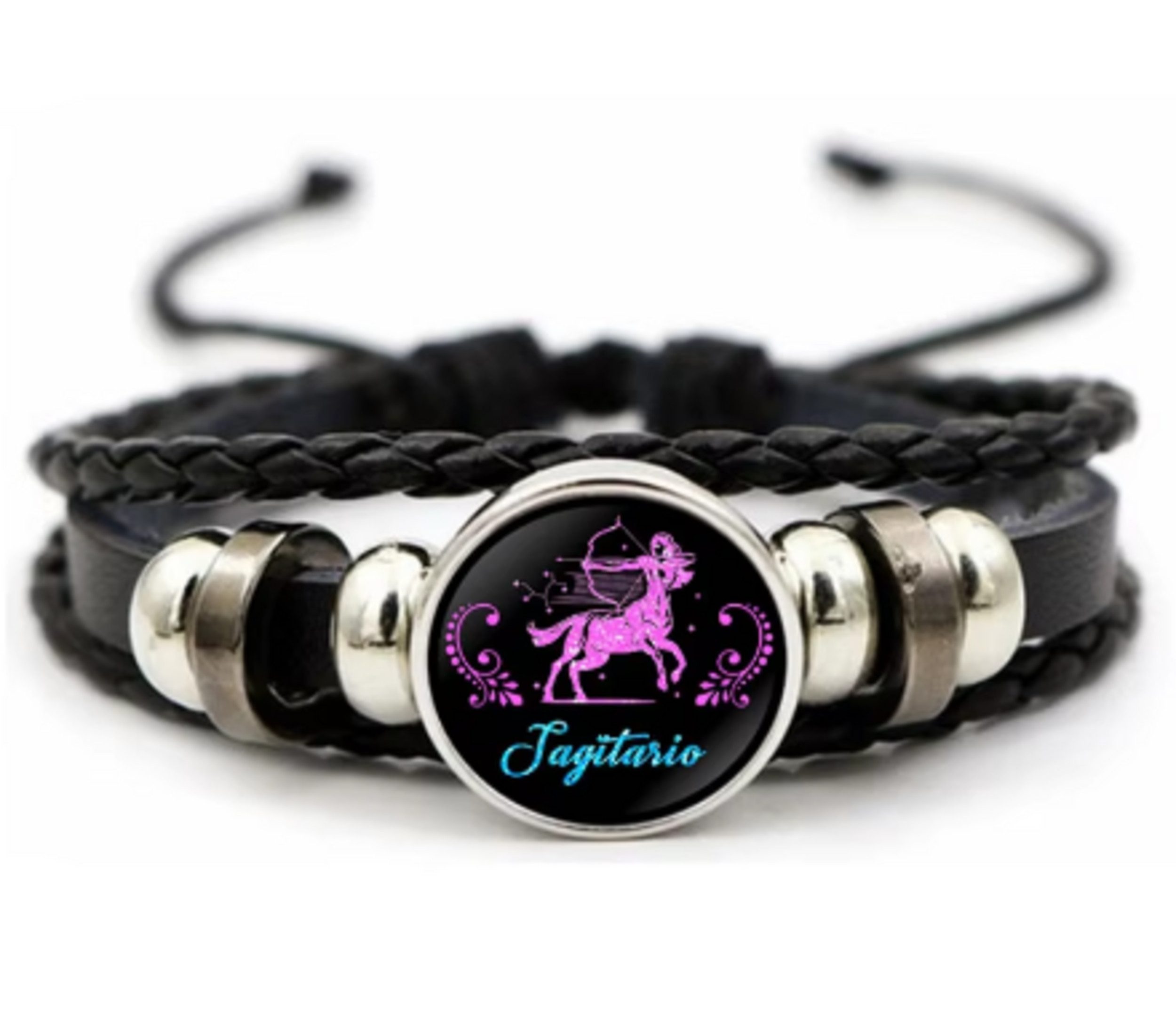 Stelby Armband mit Gravur Armband Sternzeichen Schütze mit 3D Gravur im Gla günstig online kaufen