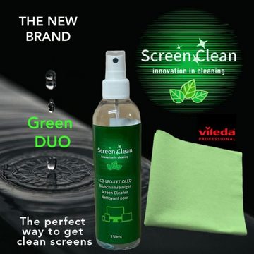 Screen Clean Reinigungs-Set Screen Clean Premium GREEN DUO-Set, (2-St)