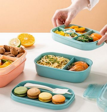 Fivejoy Lunchbox Lunchbox, 3 stapelbare Bento-Lunchbehälter für Erwachsene, Bento-Box
