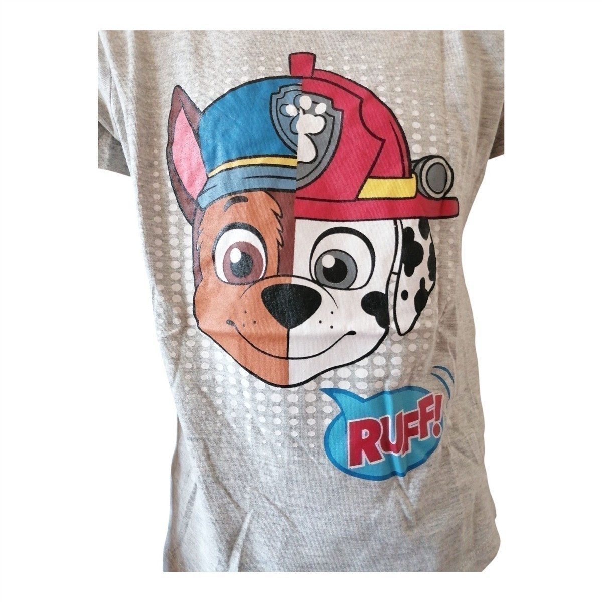 T-Shirt Kurzarm-T-Shirt für Jungen, PAW Patrol, "Ruff!"